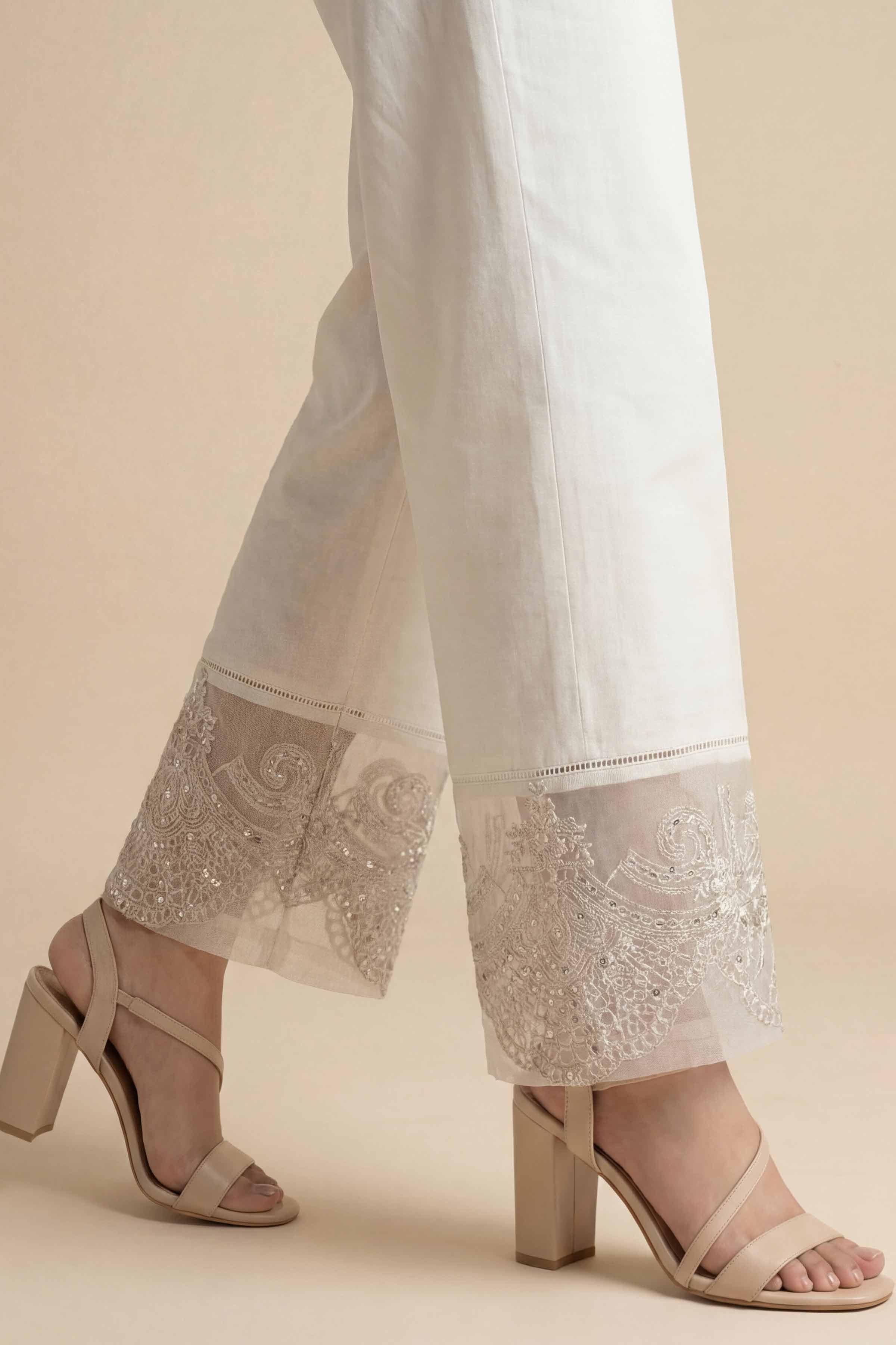Embroidered Trousers - PE26-638 - Image 5
