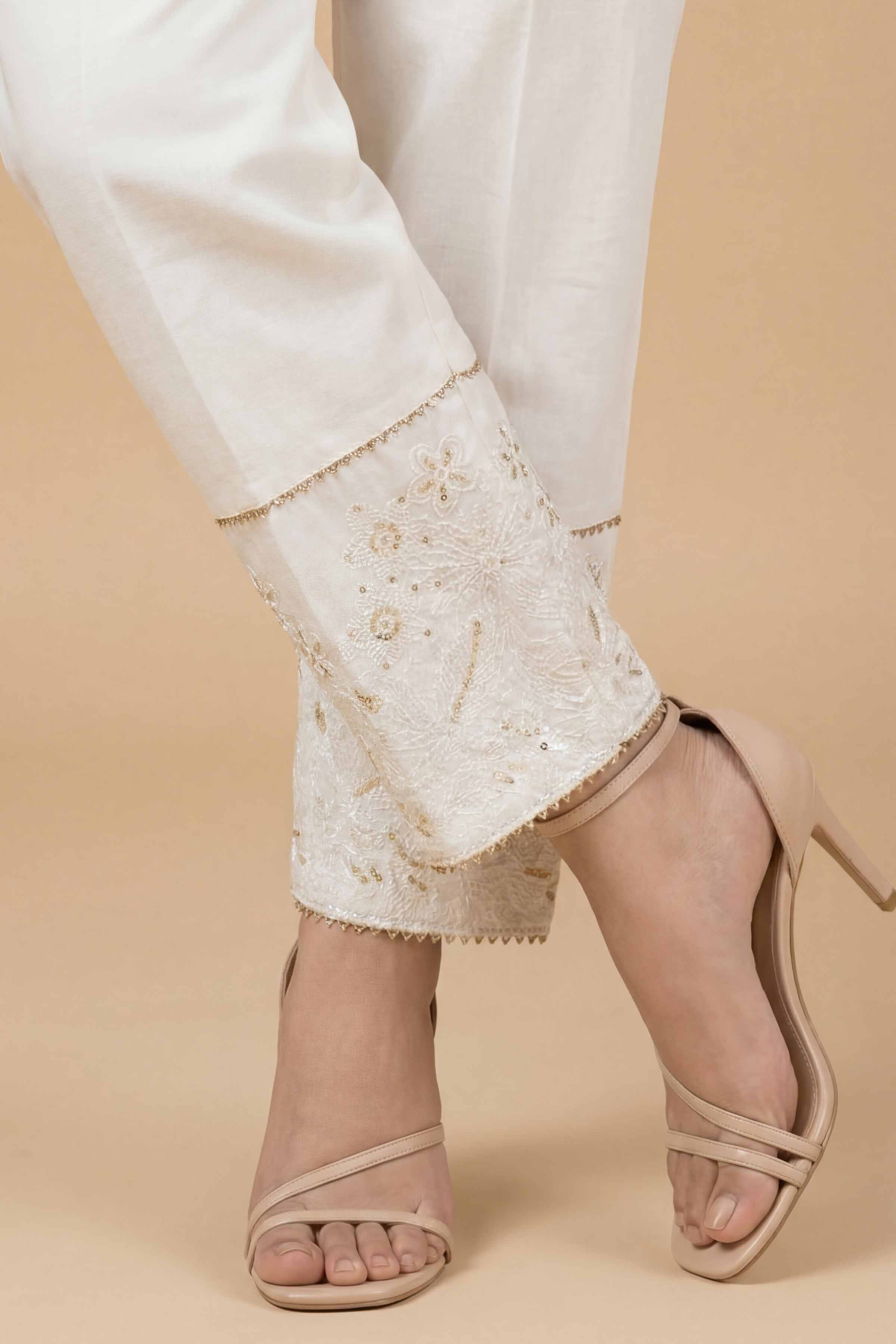 Embroidered Trousers - PE26-642 - Image 3