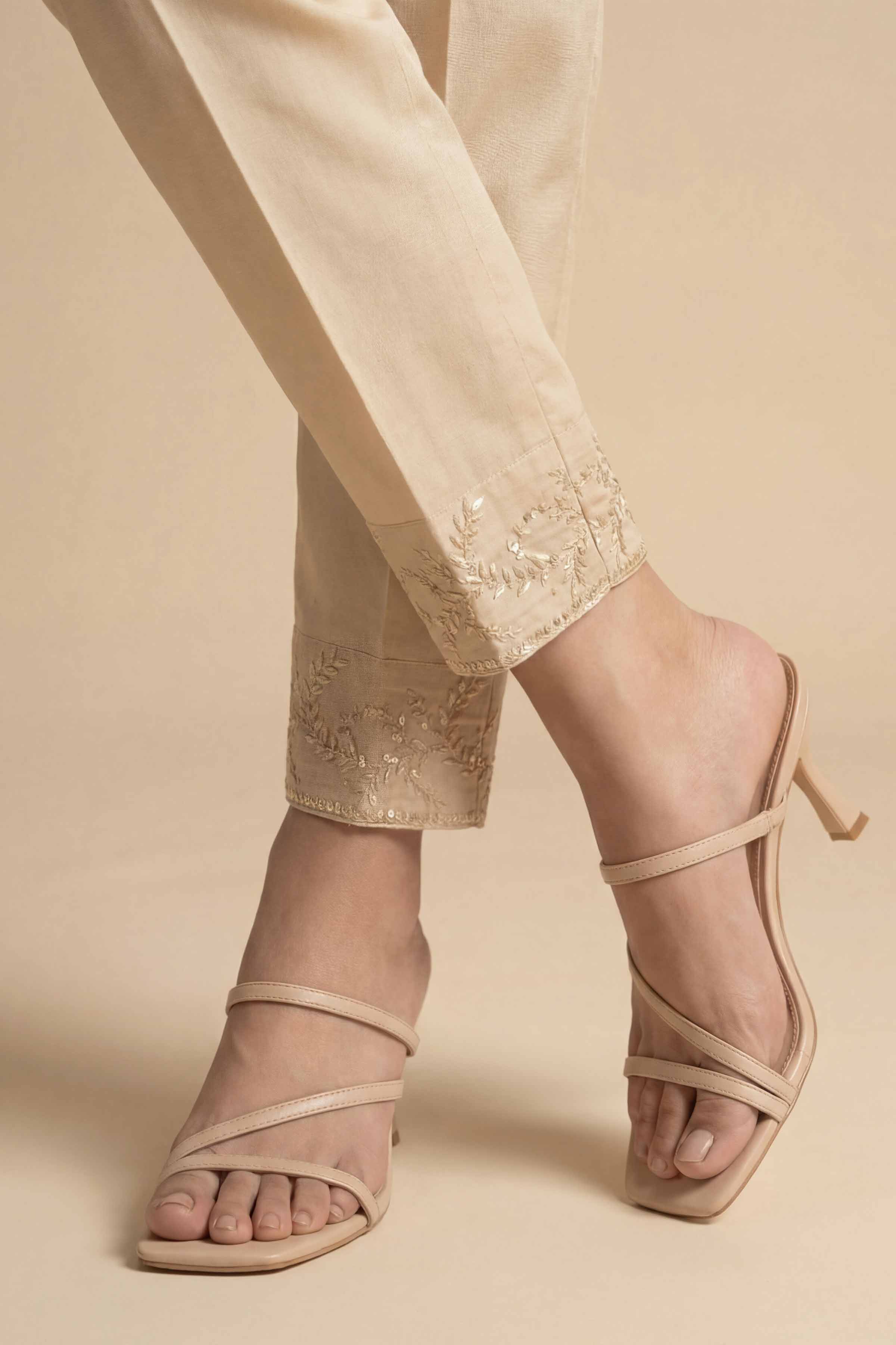 Embroidered Trousers - PE26-648 - Image 4