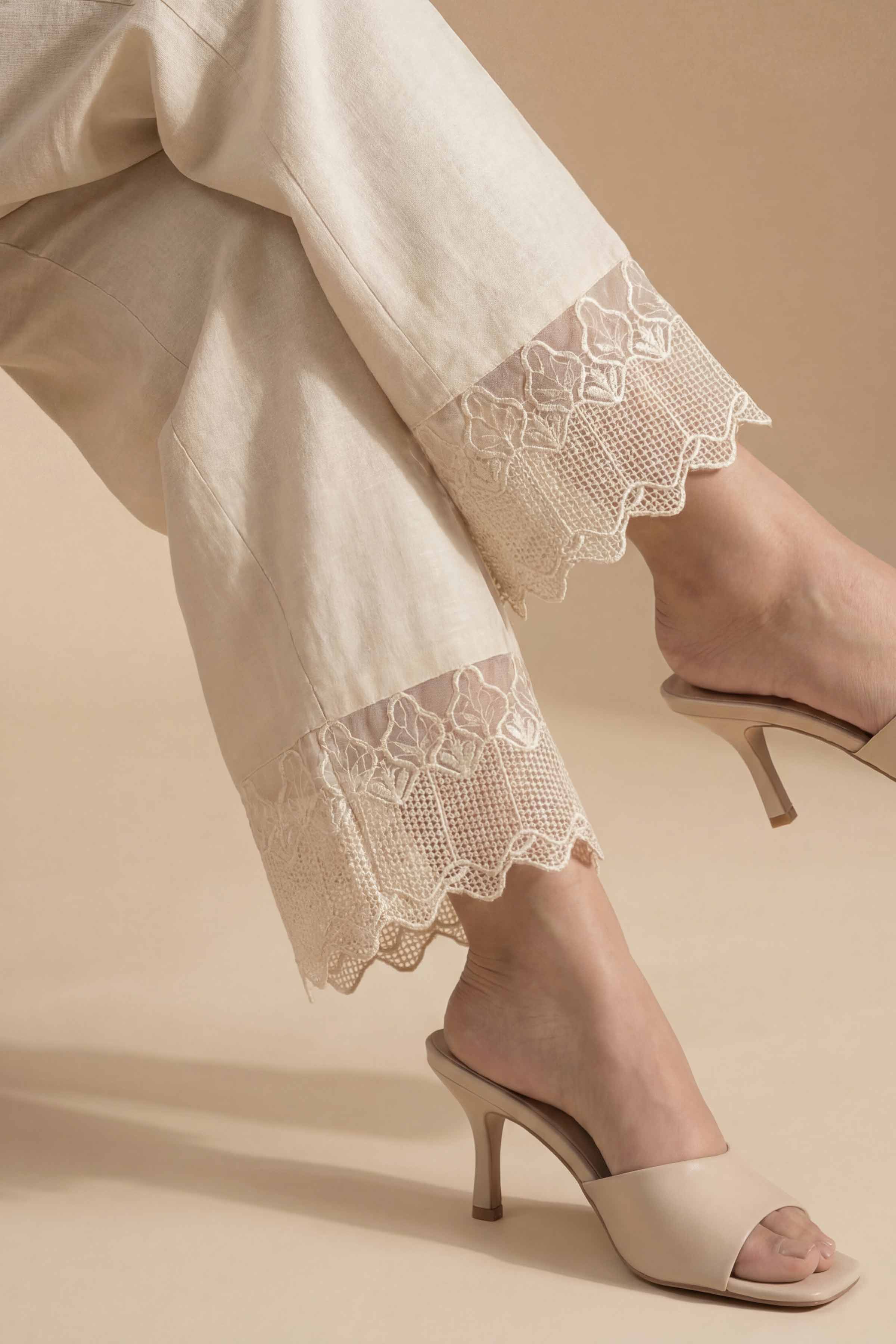 Embroidered Trousers - PE26-649 - Image 4