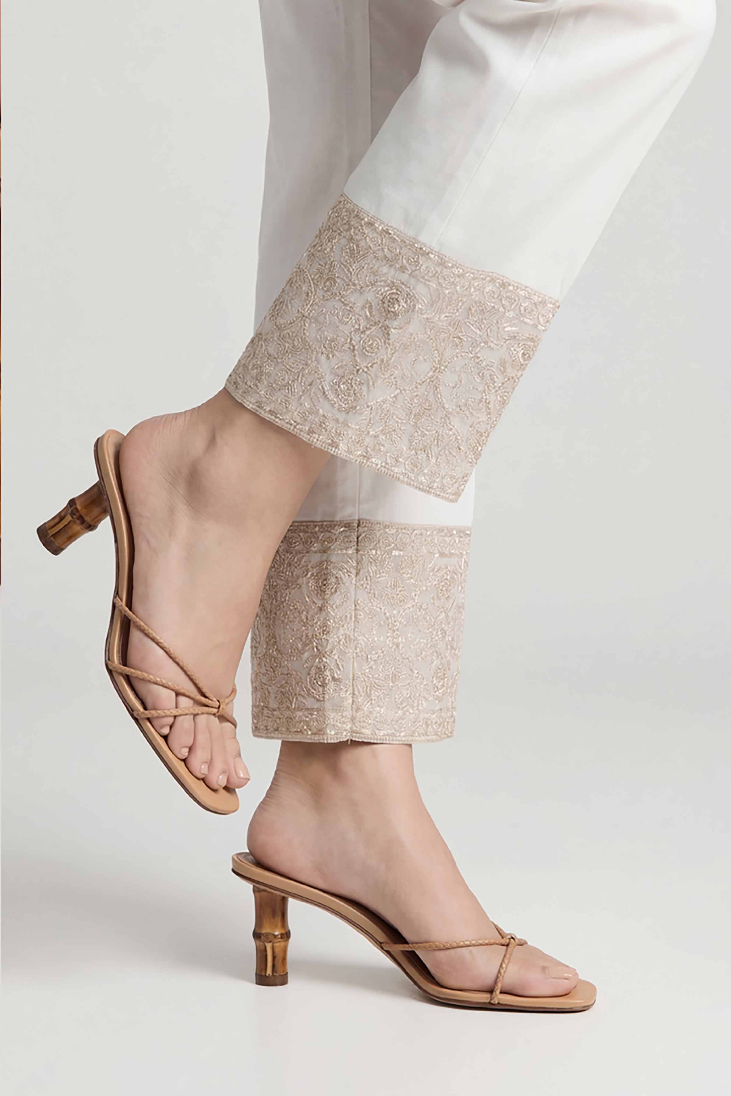 Embroidered Trousers - PE26-659 - Image 2
