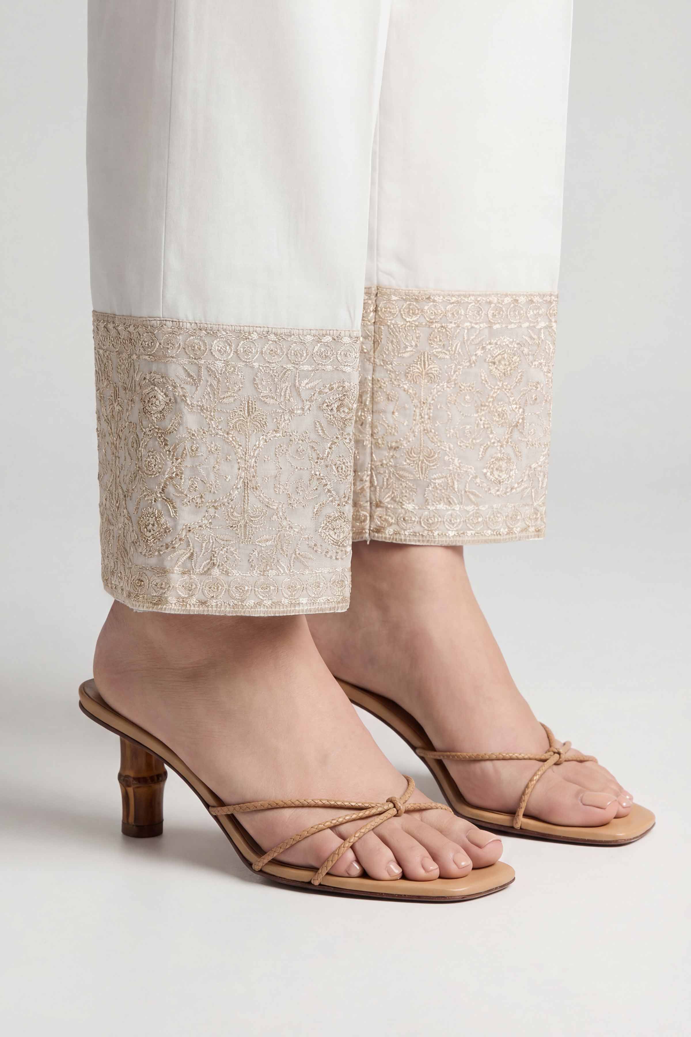 Embroidered Trousers - PE26-659 - Image 5