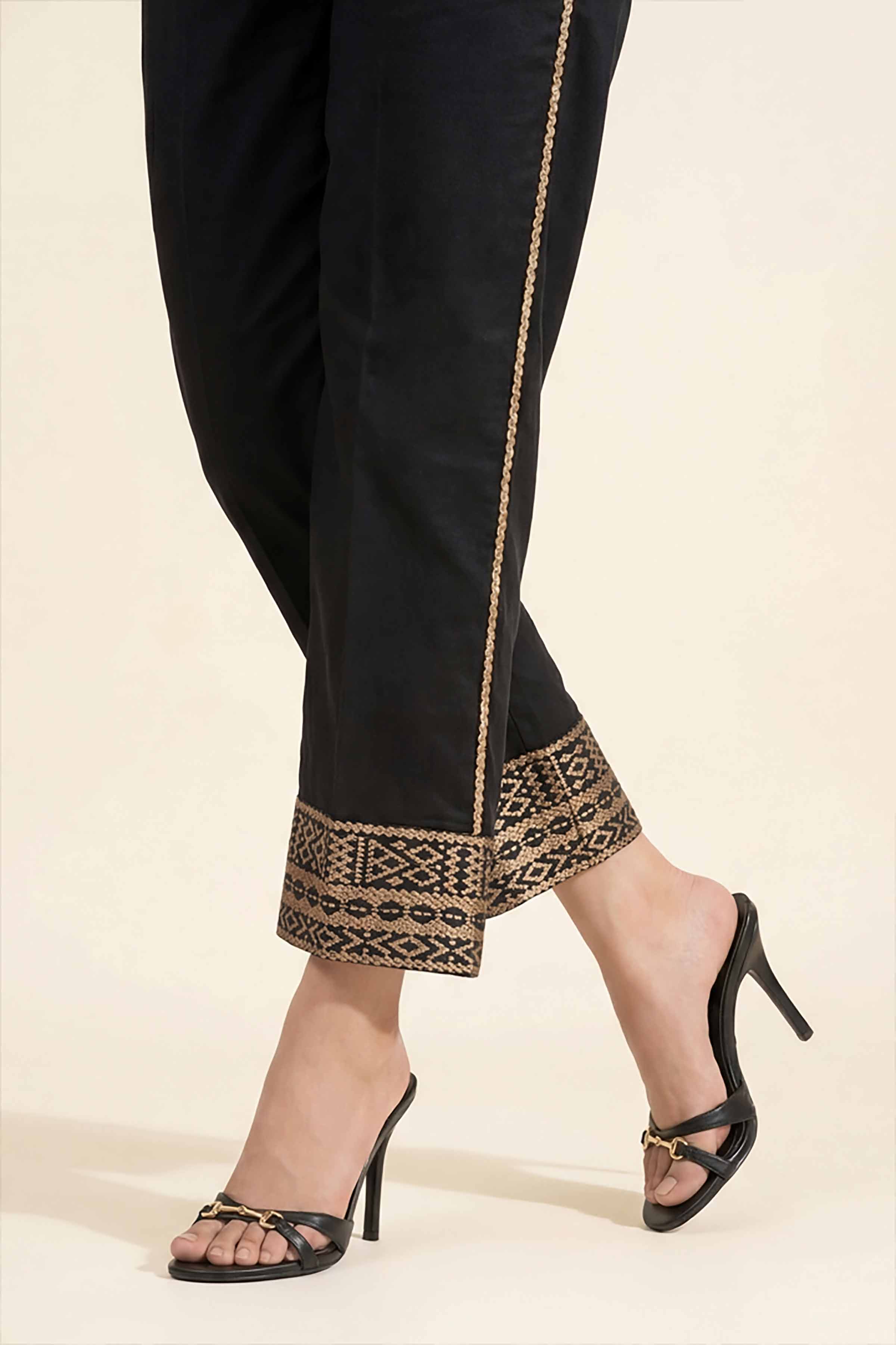 Embroidered Trousers - PE26-660 - Image 2