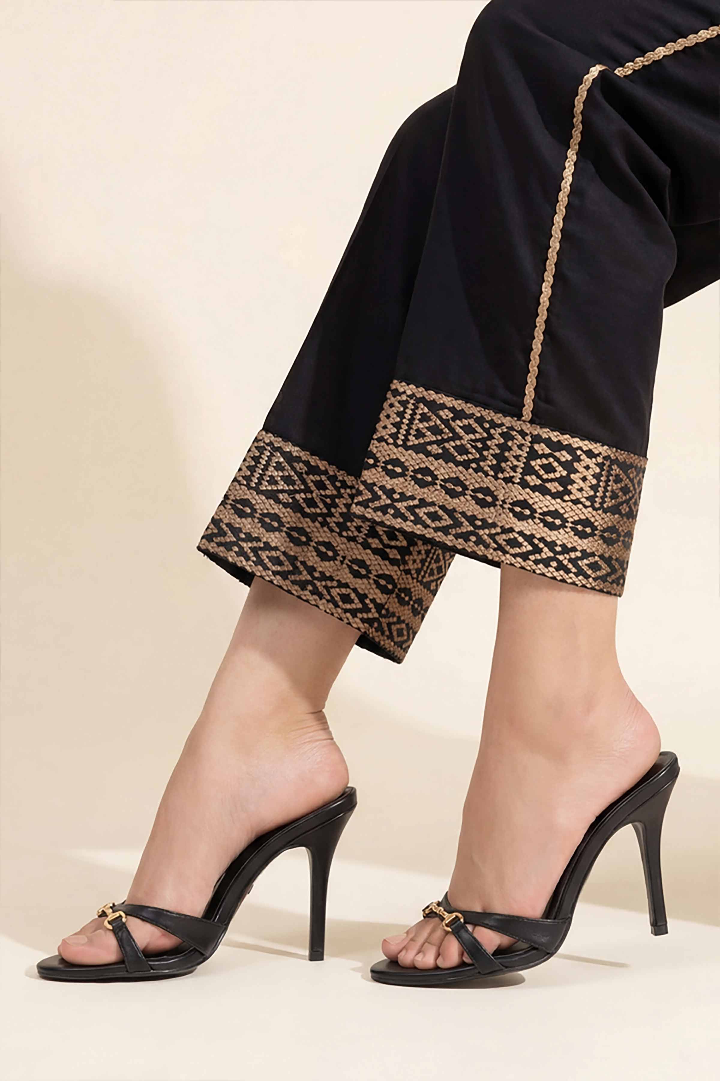 Embroidered Trousers - PE26-660 - Image 3