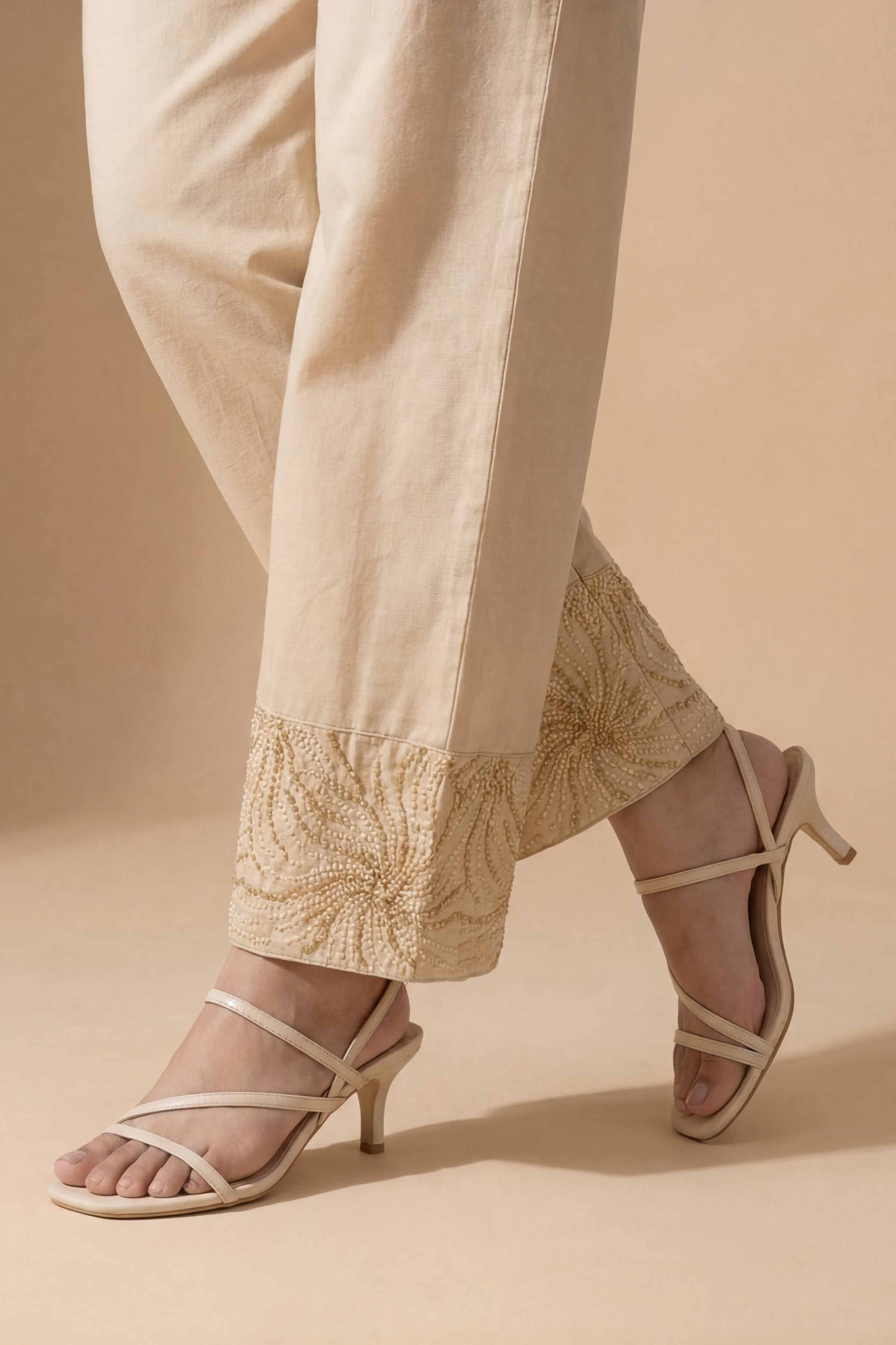 Embroidered Trousers - PE26-661 - Image 3