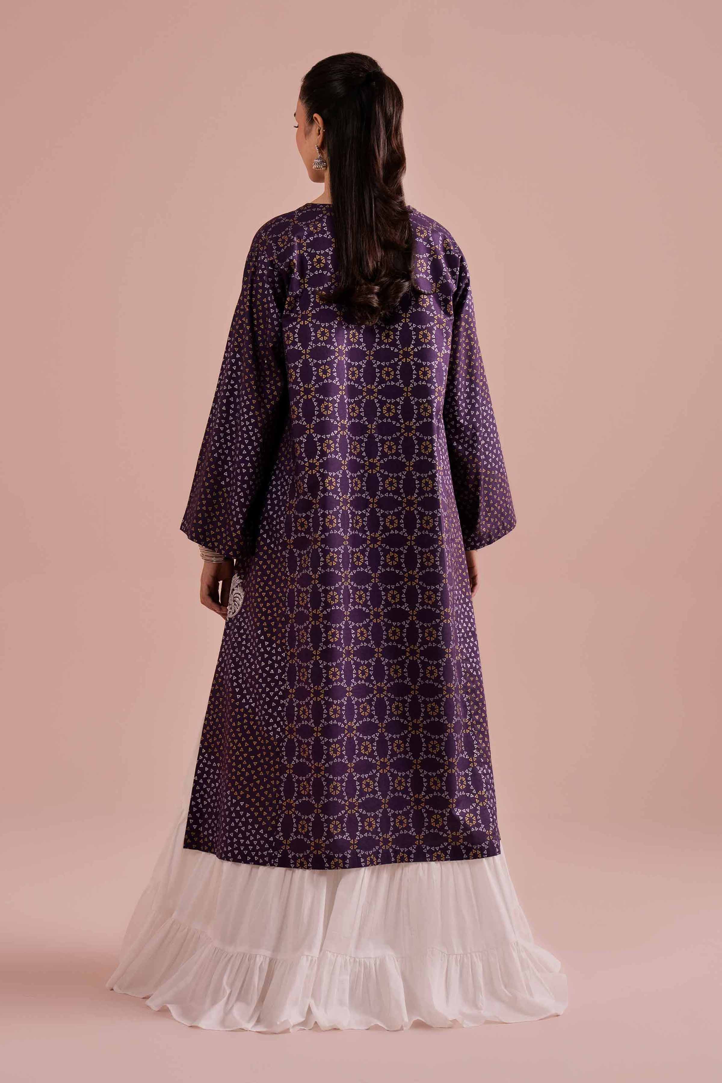 Printed Embroidered Shirt - PE26-88 - Image 5