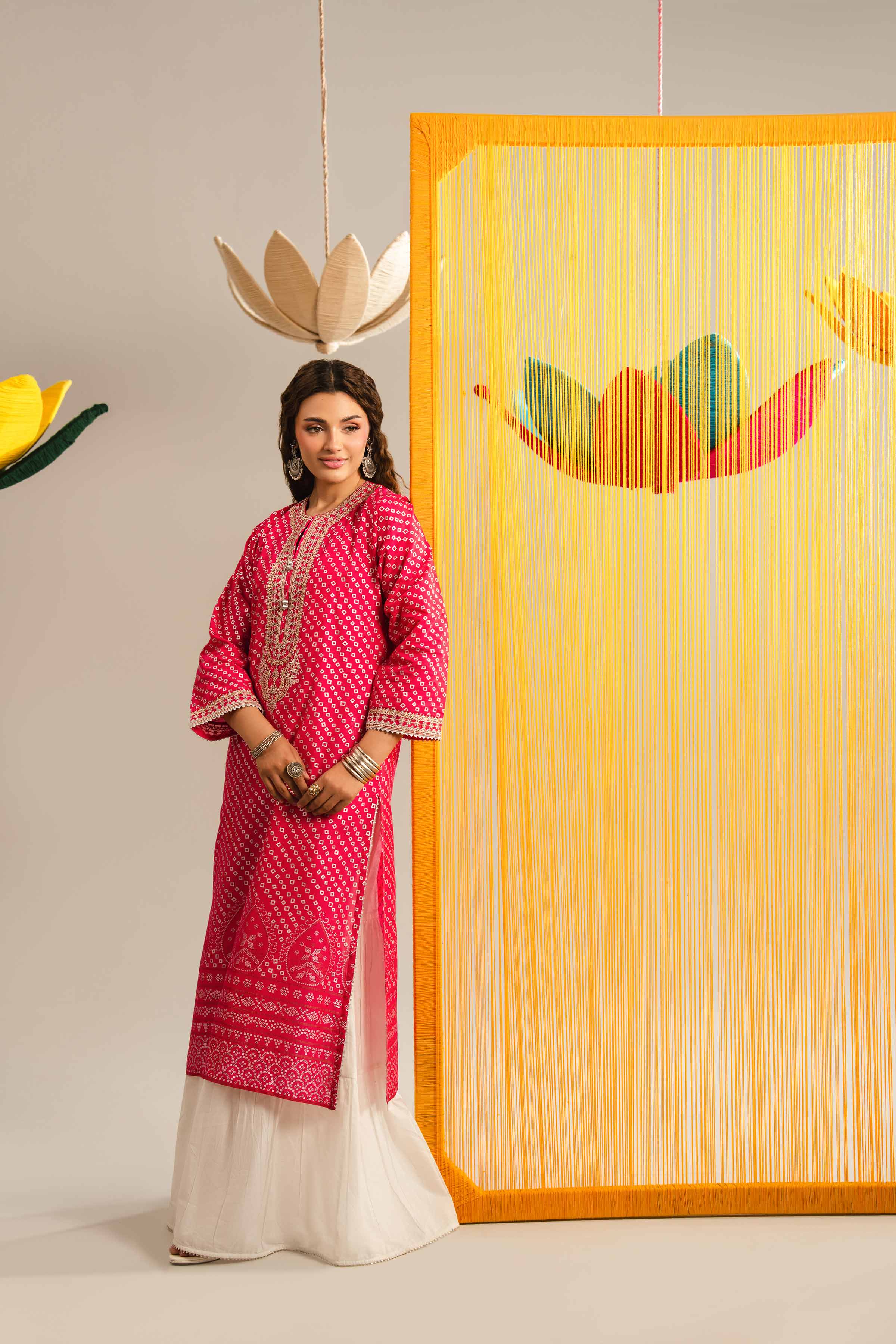 Printed Embroidered Shirt - PE26-89 - Image 4