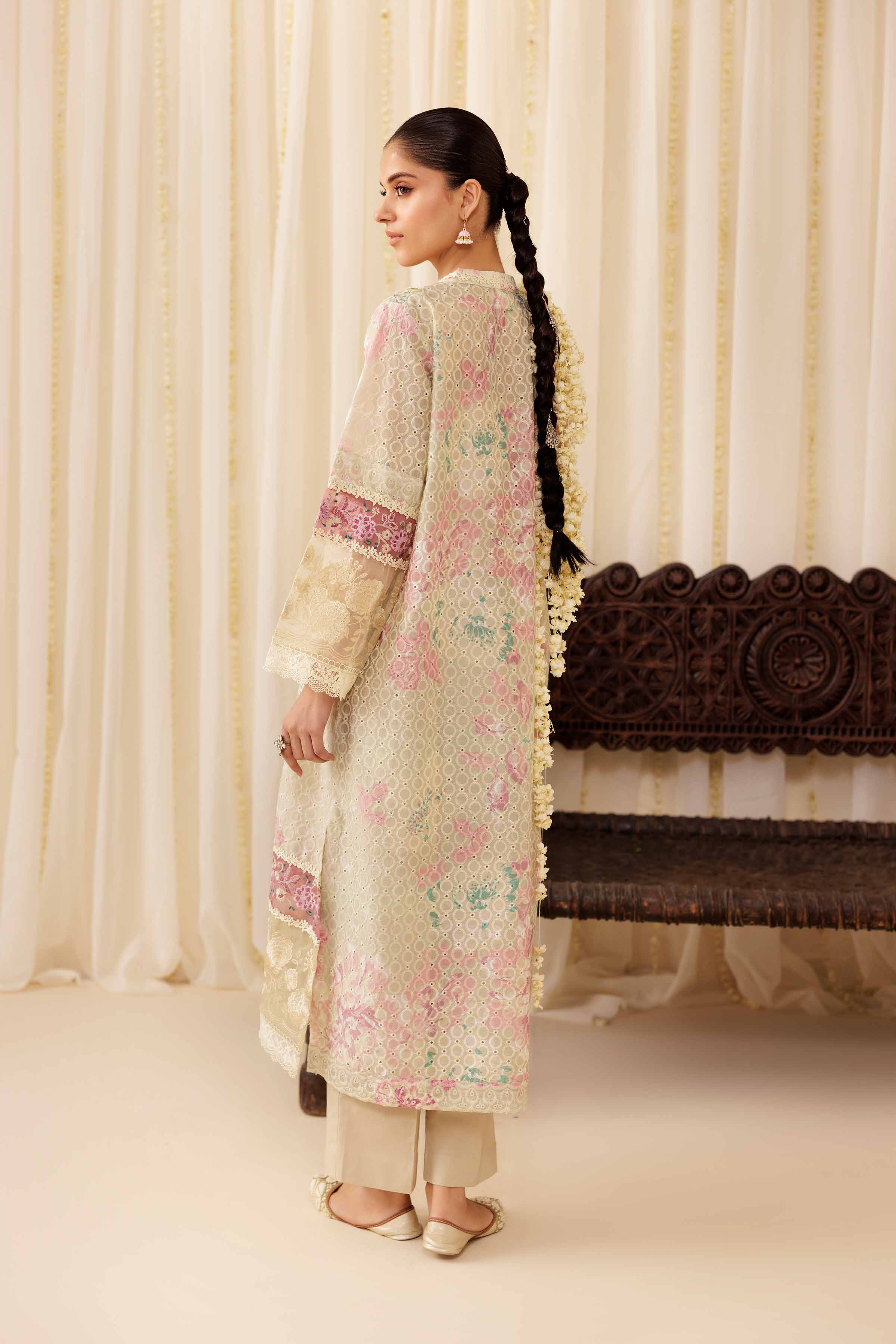 2 Piece - Embroidered Suit - PFE25-06 - Image 3