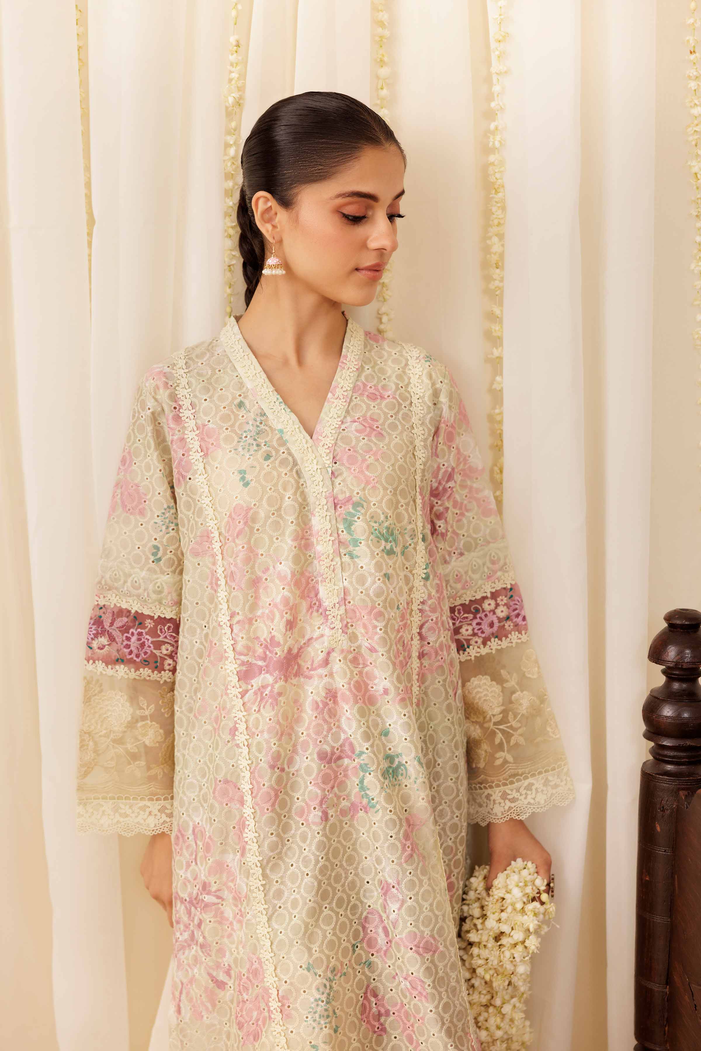 2 Piece - Embroidered Suit - PFE25-06 - Image 7