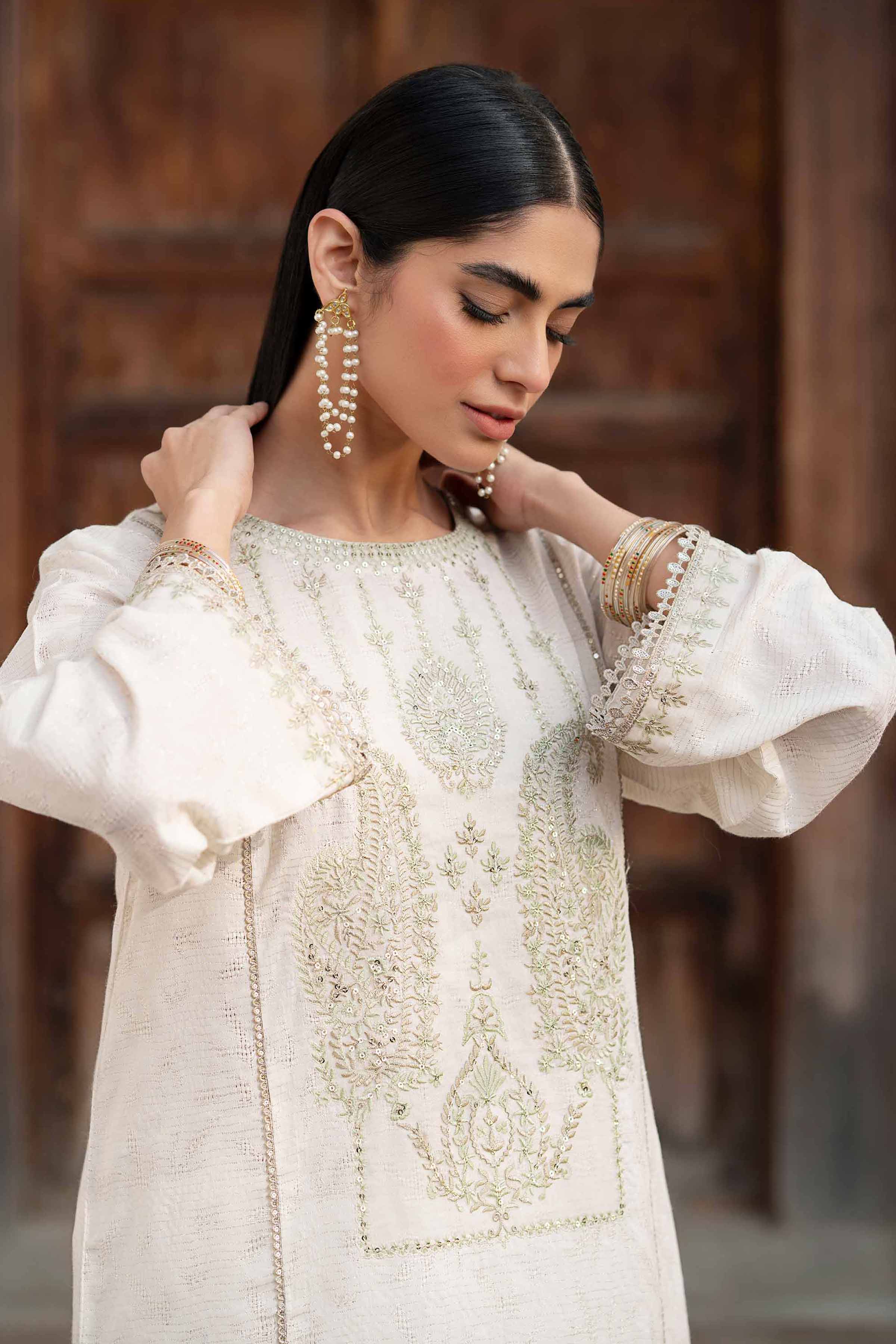 2 Piece - Embroidered Suit - PFE25-10 - Image 2