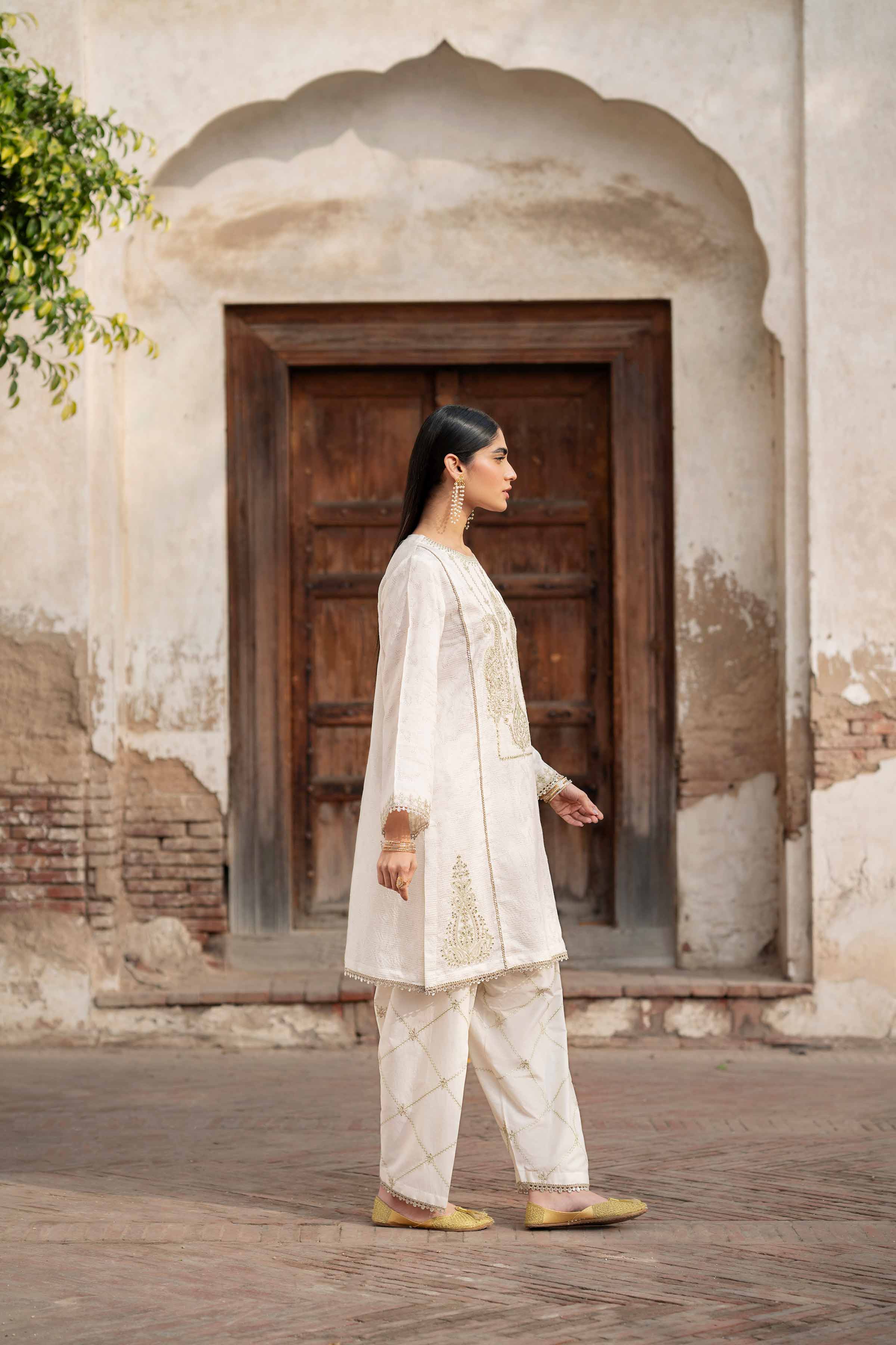 2 Piece - Embroidered Suit - PFE25-10 - Image 5