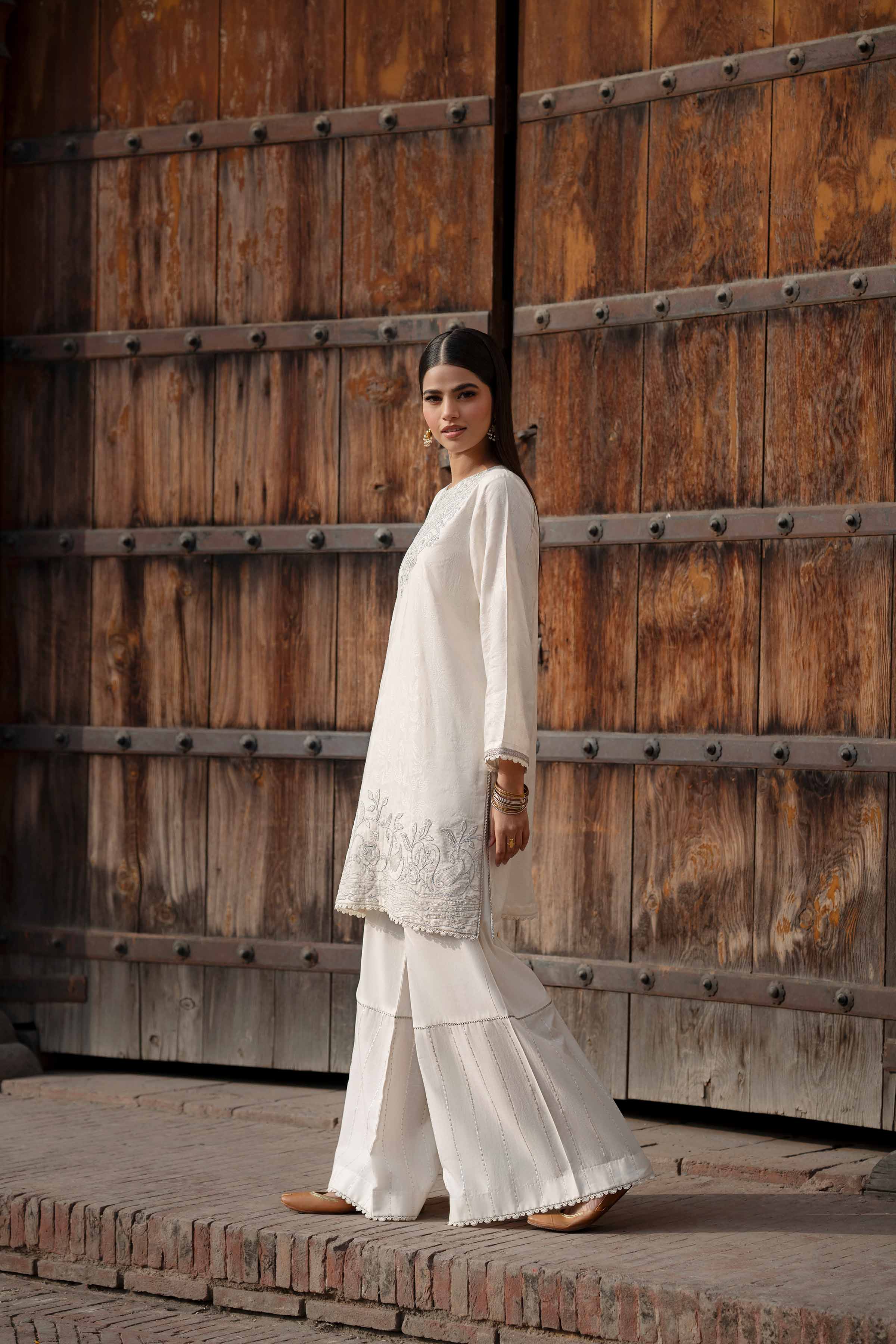 2 Piece - Embroidered Suit - PFE25-14 - Image 14