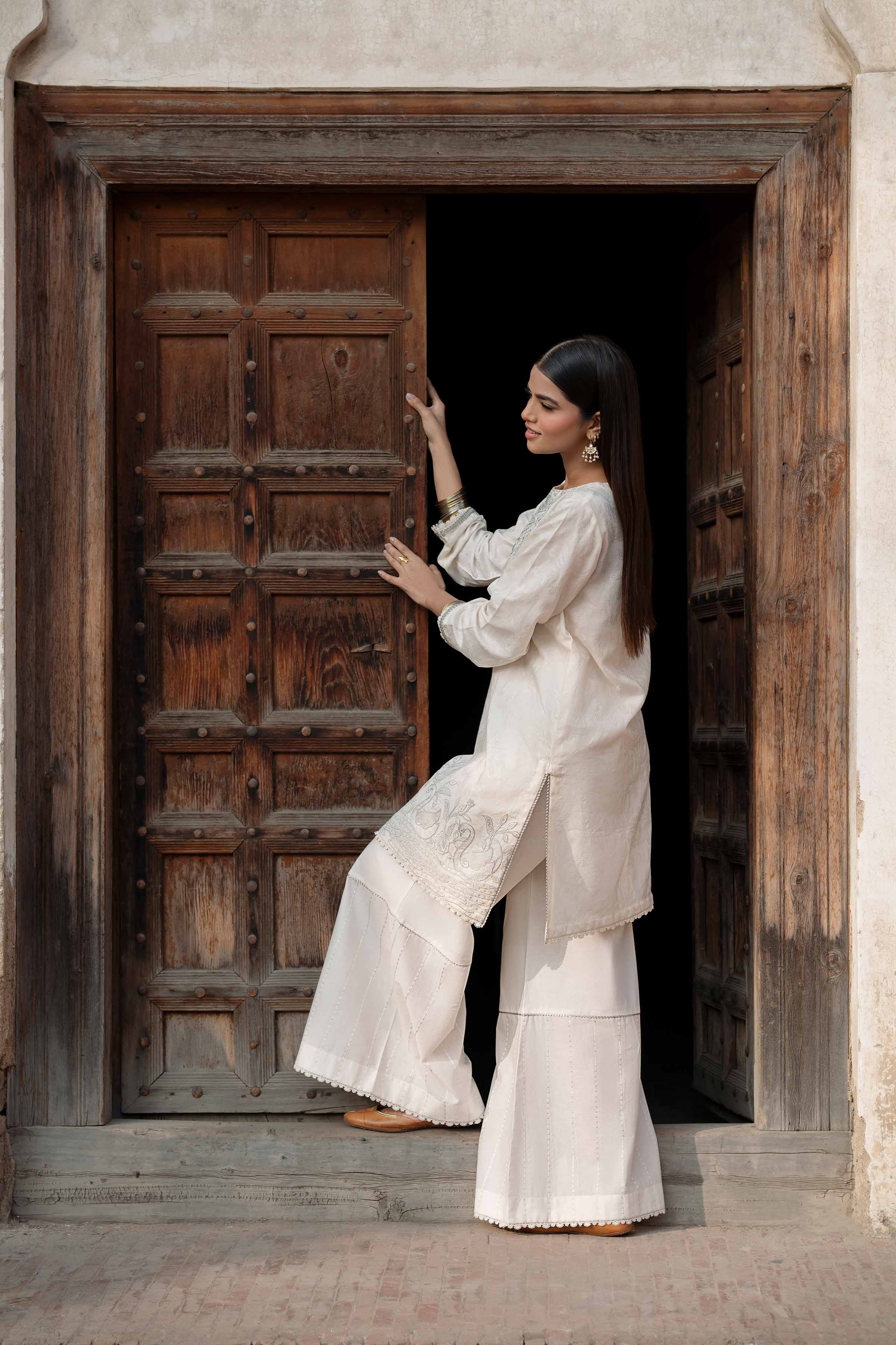 2 Piece - Embroidered Suit - PFE25-14 - Image 16