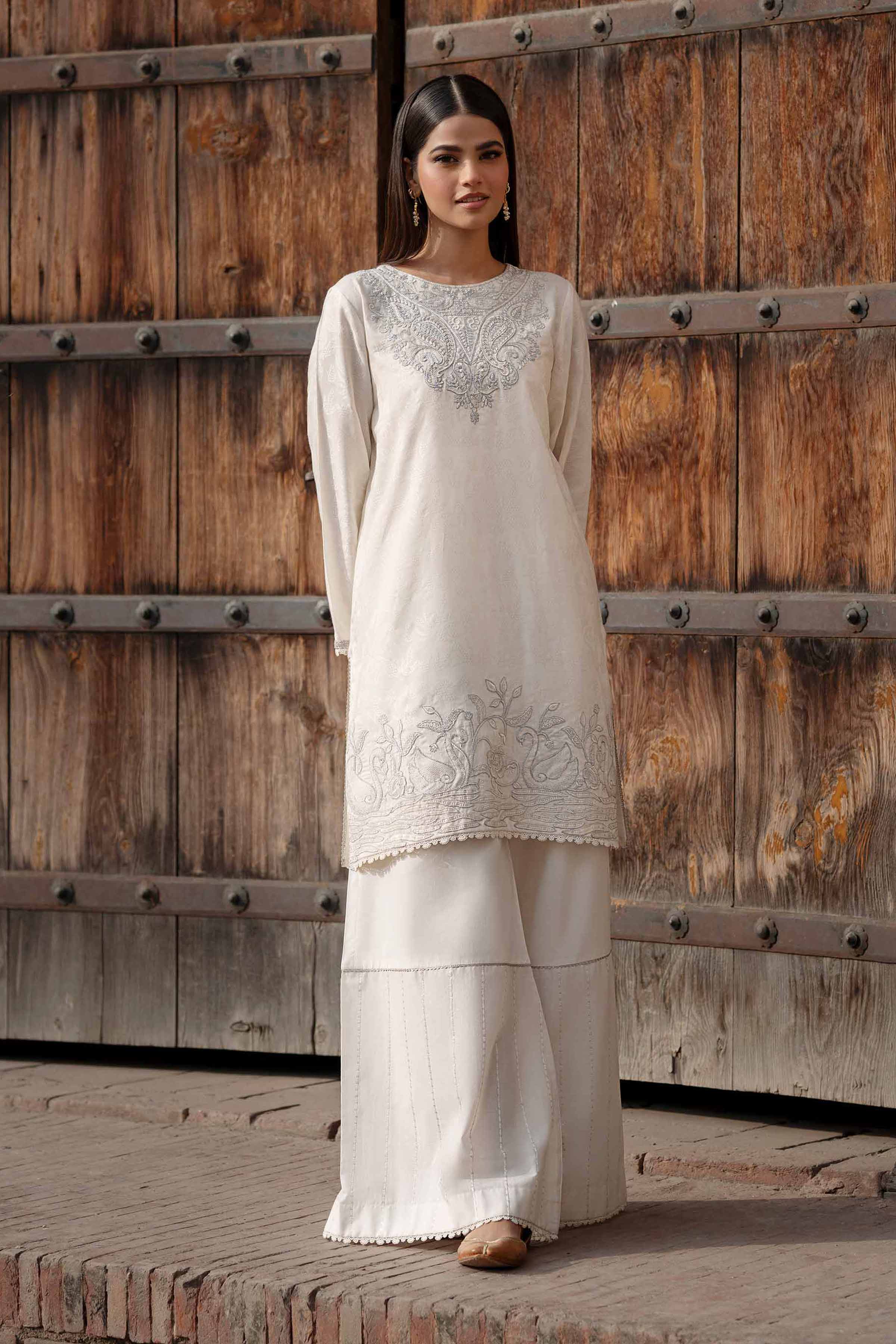 2 Piece - Embroidered Suit - PFE25-14 - Image 2