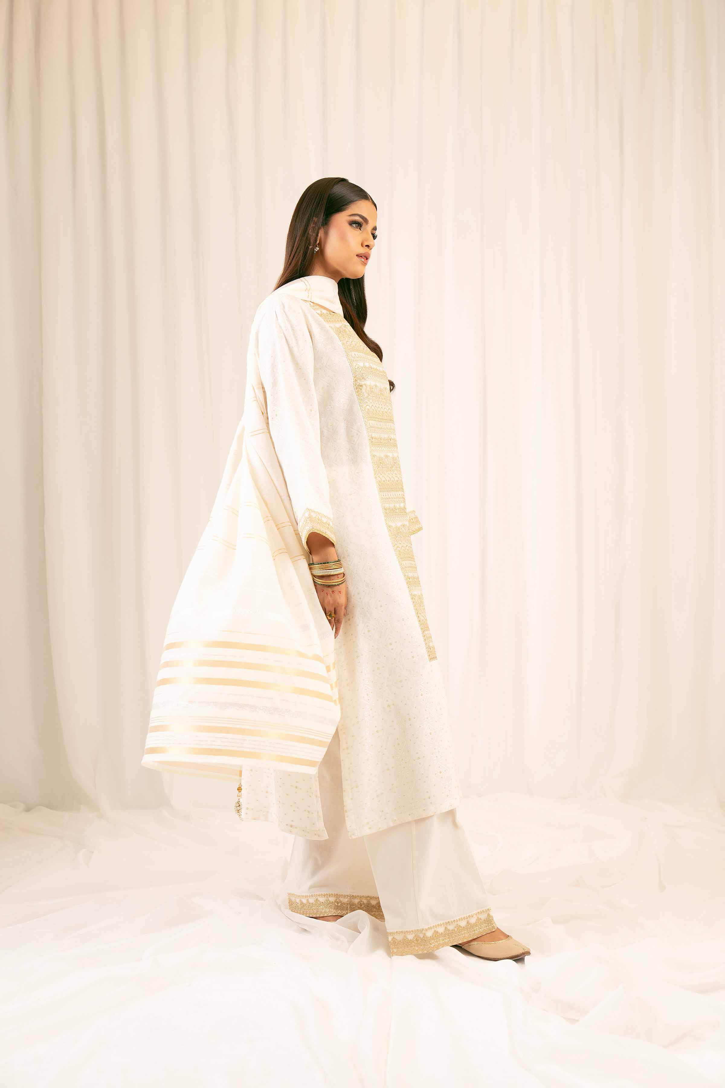 3 Piece - Embroidered Suit - PFE25-20 - Image 6
