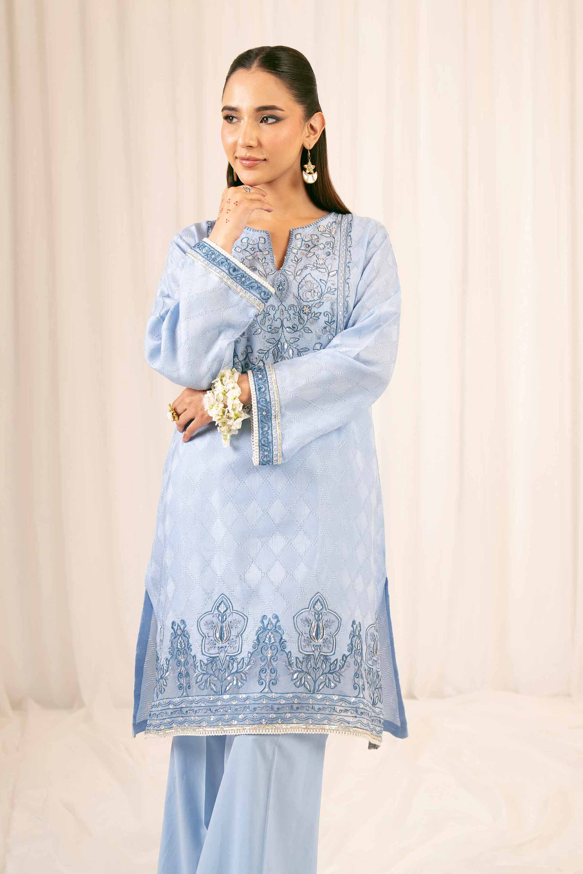 2 Piece - Embroidered Suit - PFE25-22 - Image 2