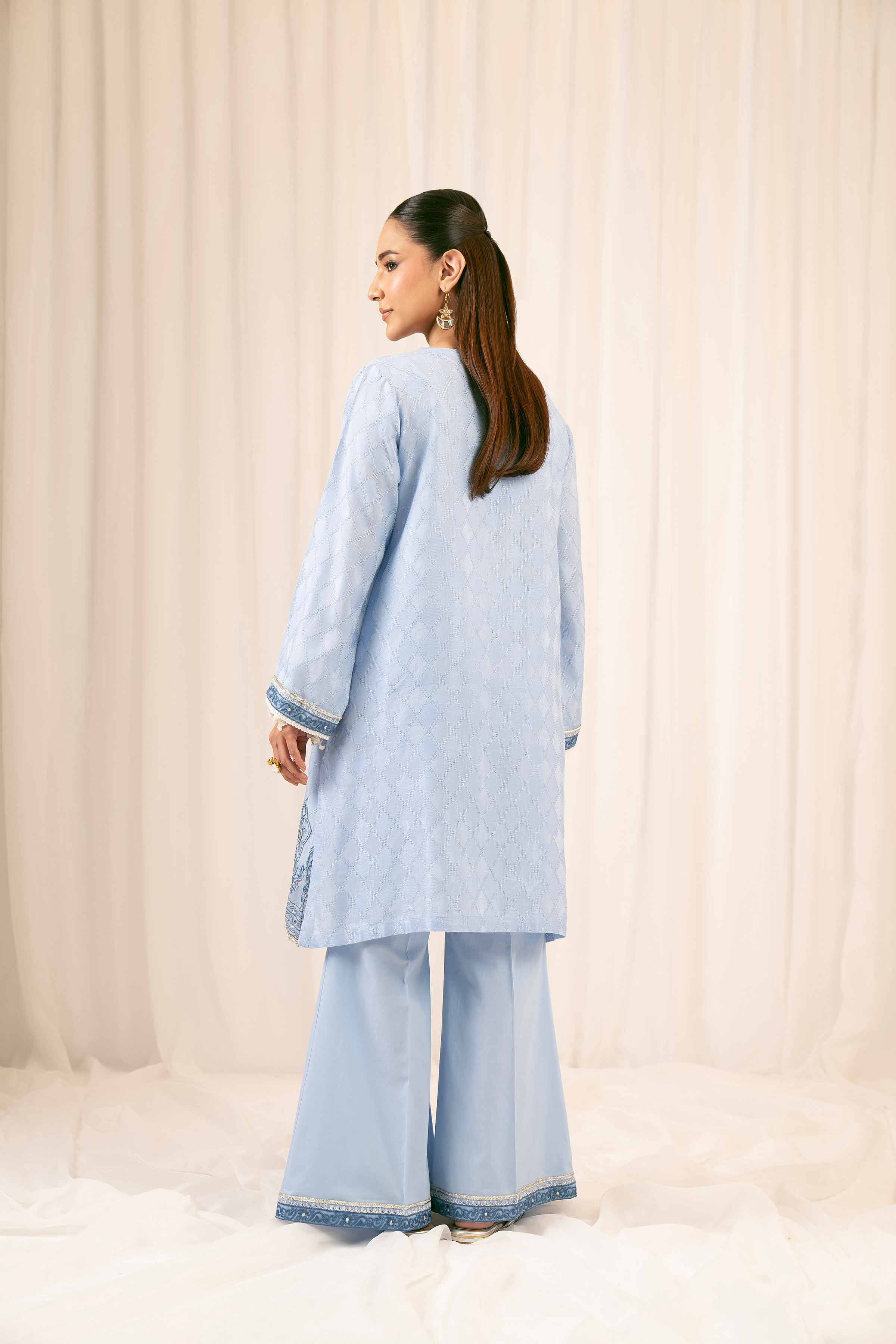 2 Piece - Embroidered Suit - PFE25-22 - Image 3