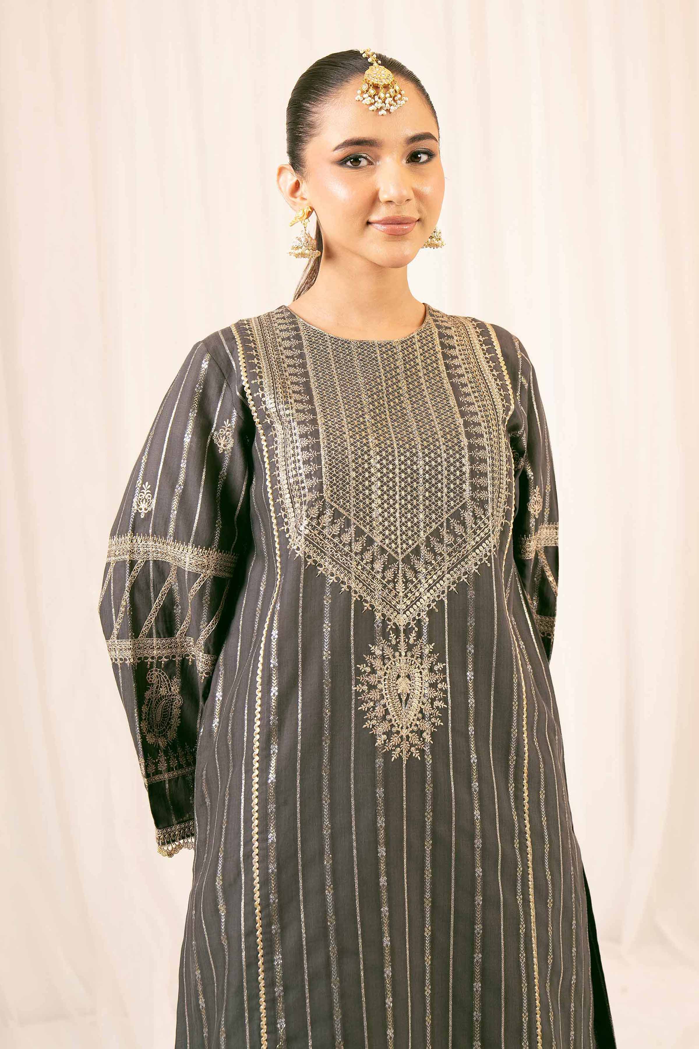 2 Piece - Embroidered Suit - PFE25-26
