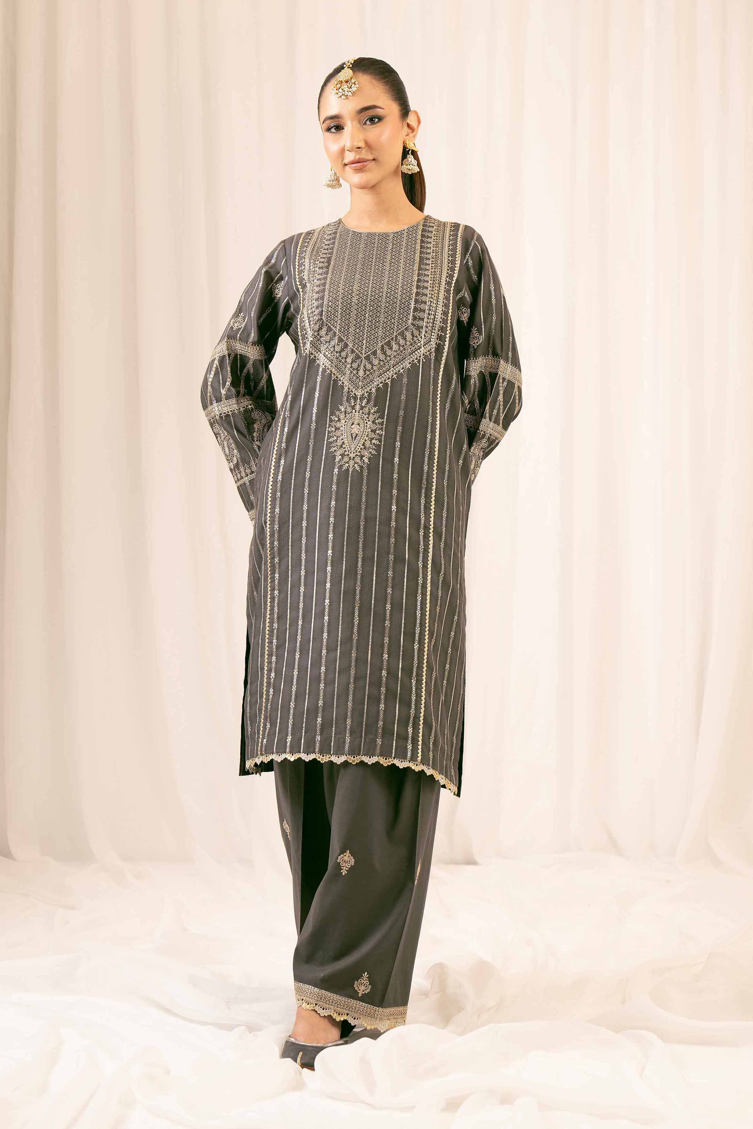 2 Piece - Embroidered Suit - PFE25-26 - Image 2