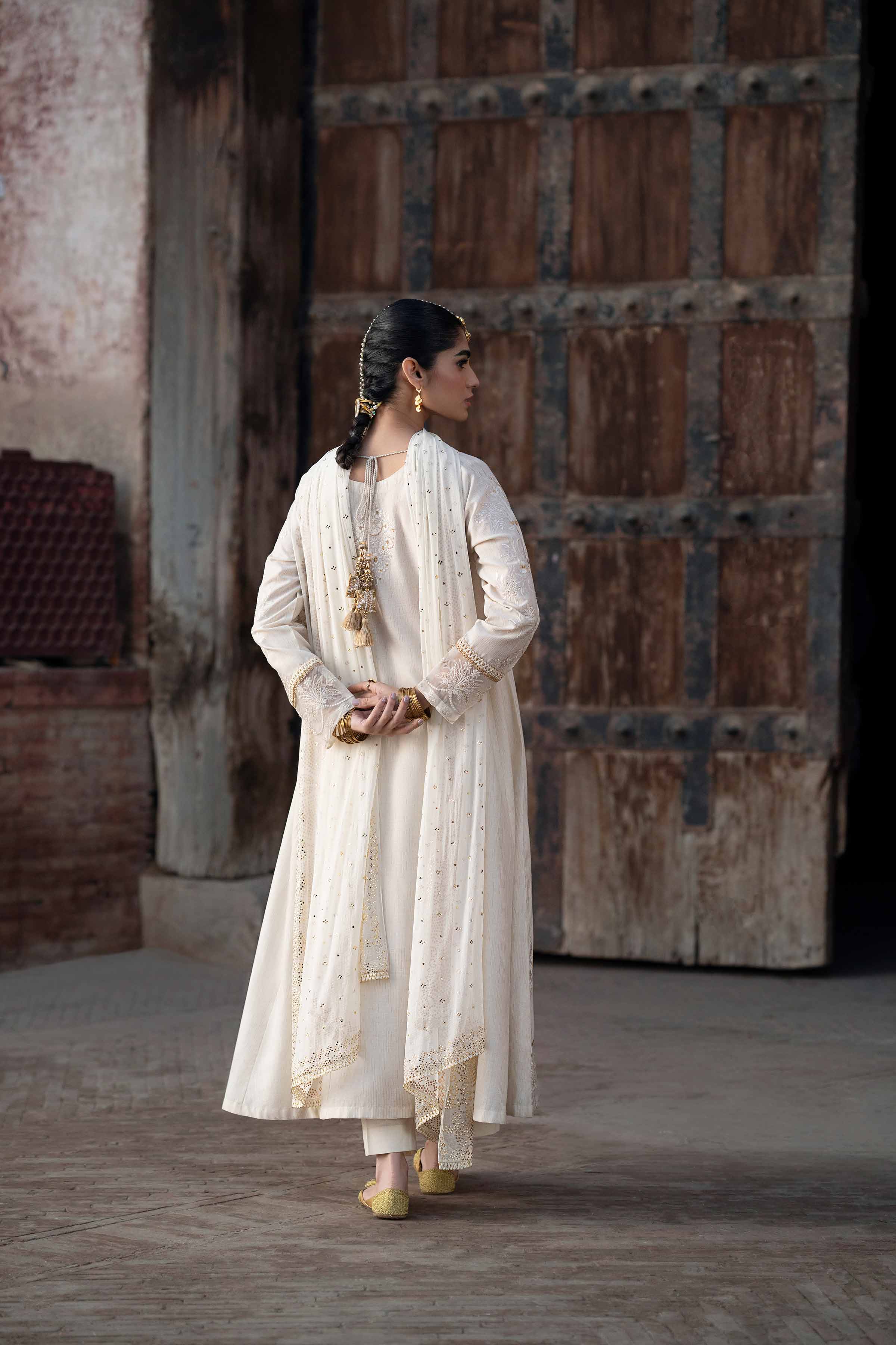 3 Piece - Embroidered Suit - PFE25-27 - Image 3
