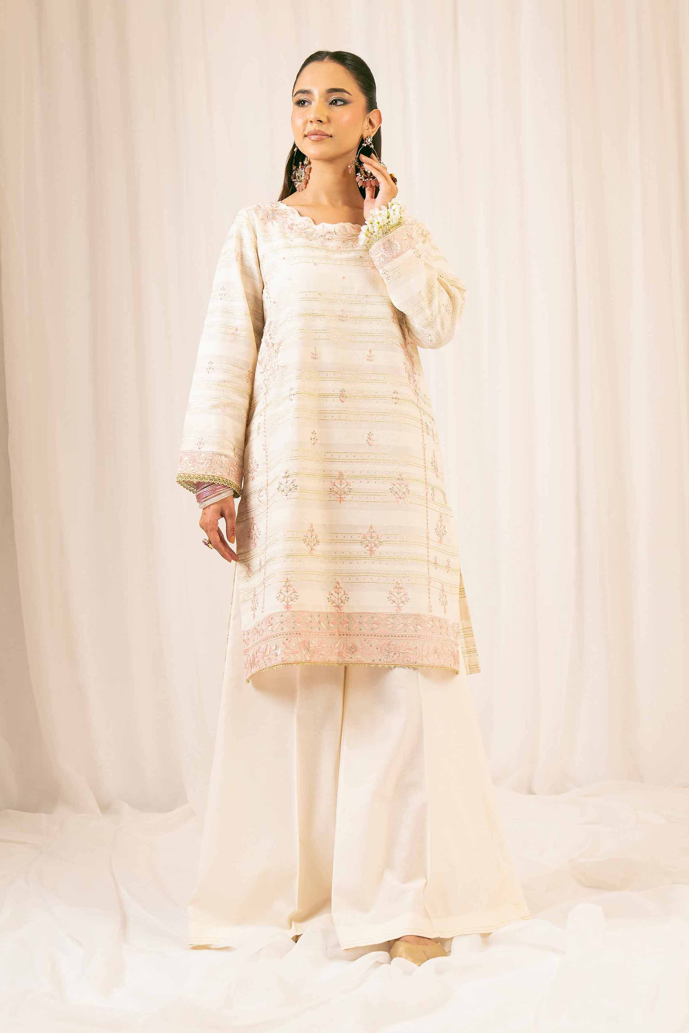 2 Piece - Embroidered Suit - PFE25-39