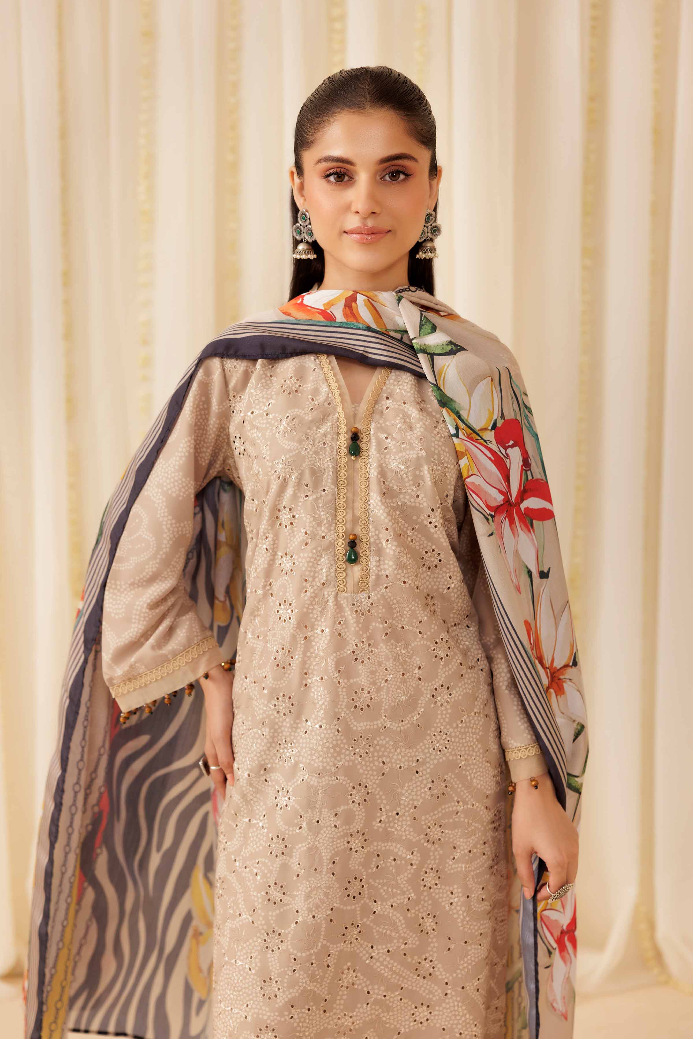 3 Piece - Printed Suit - PFE25-46 - Image 5