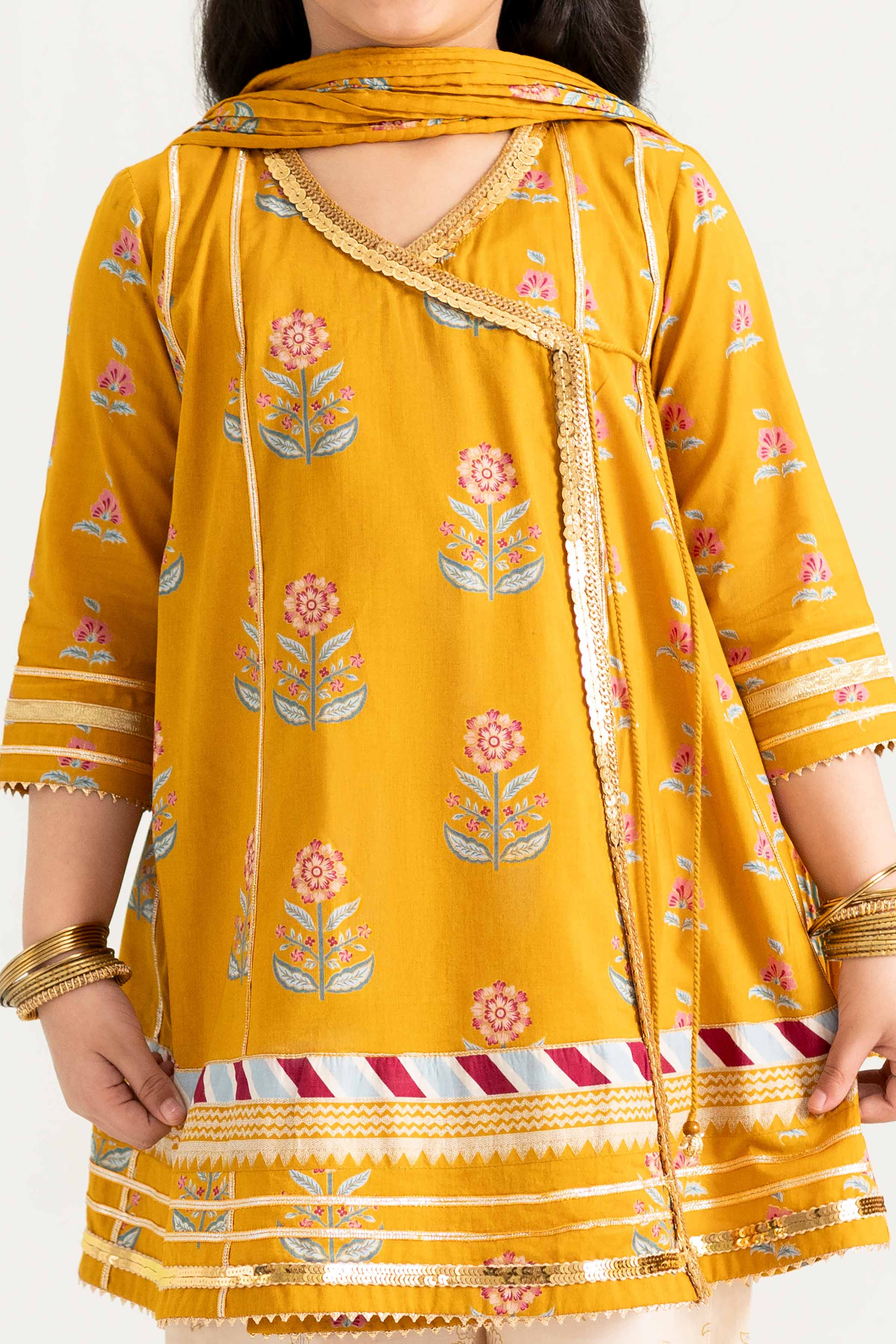 3 Piece - Printed Suit - PMD25-02 D - Image 14