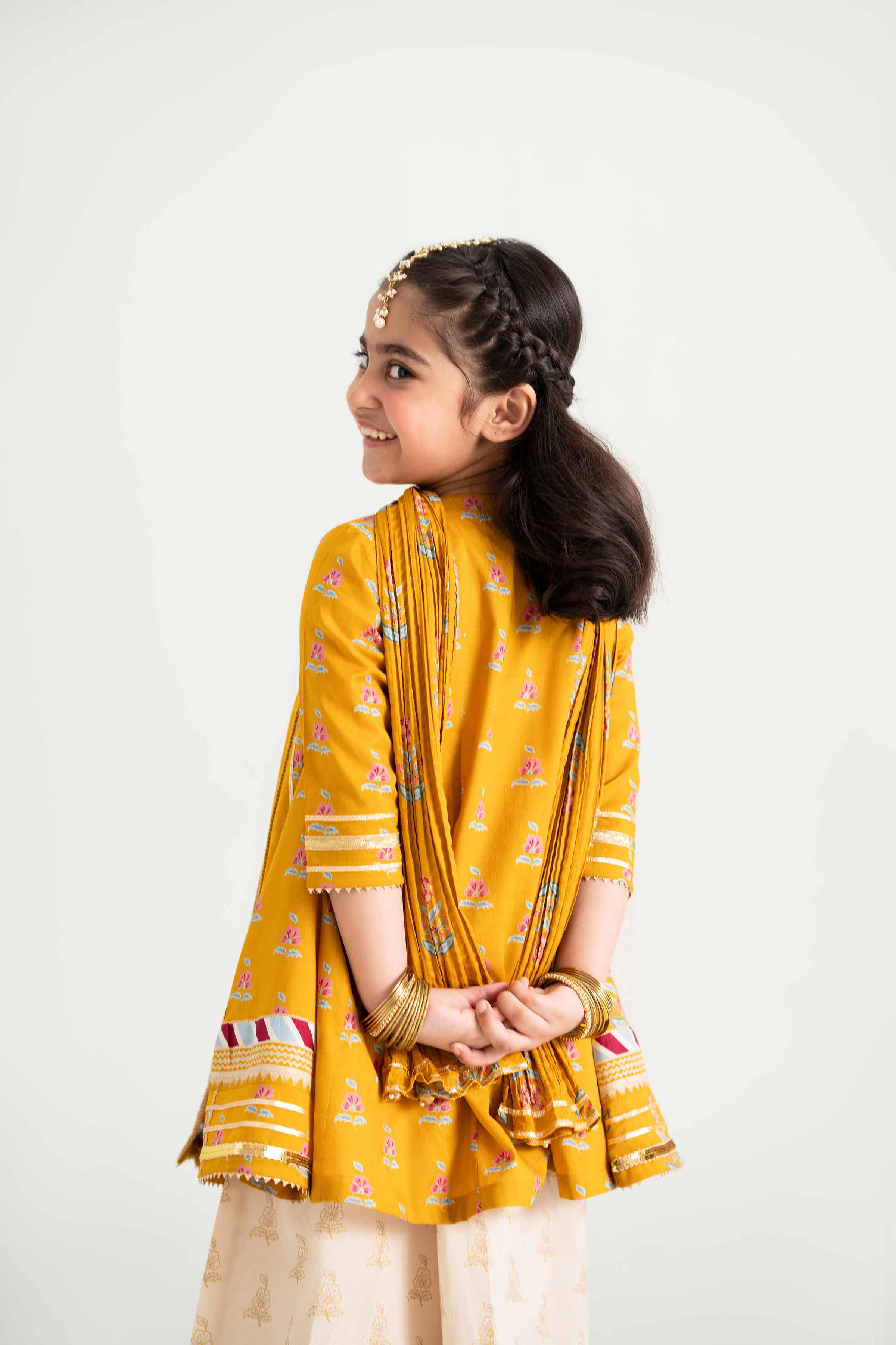 3 Piece - Printed Suit - PMD25-02 D - Image 3