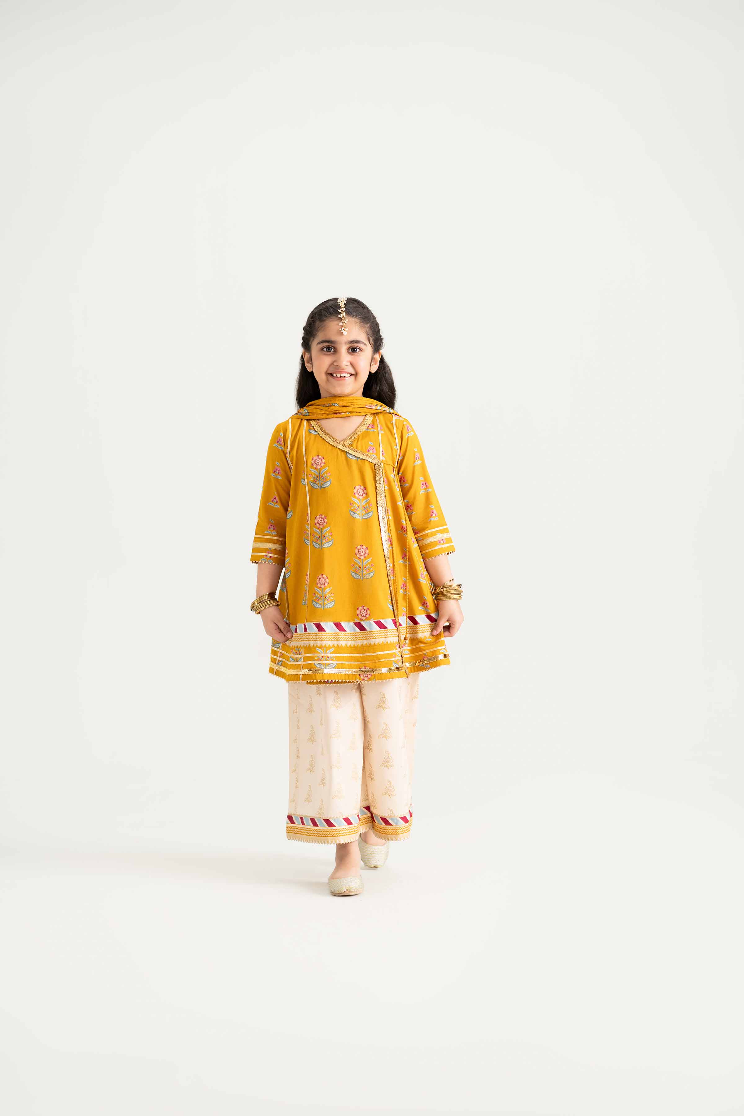3 Piece - Printed Suit - PMD25-02 D - Image 4