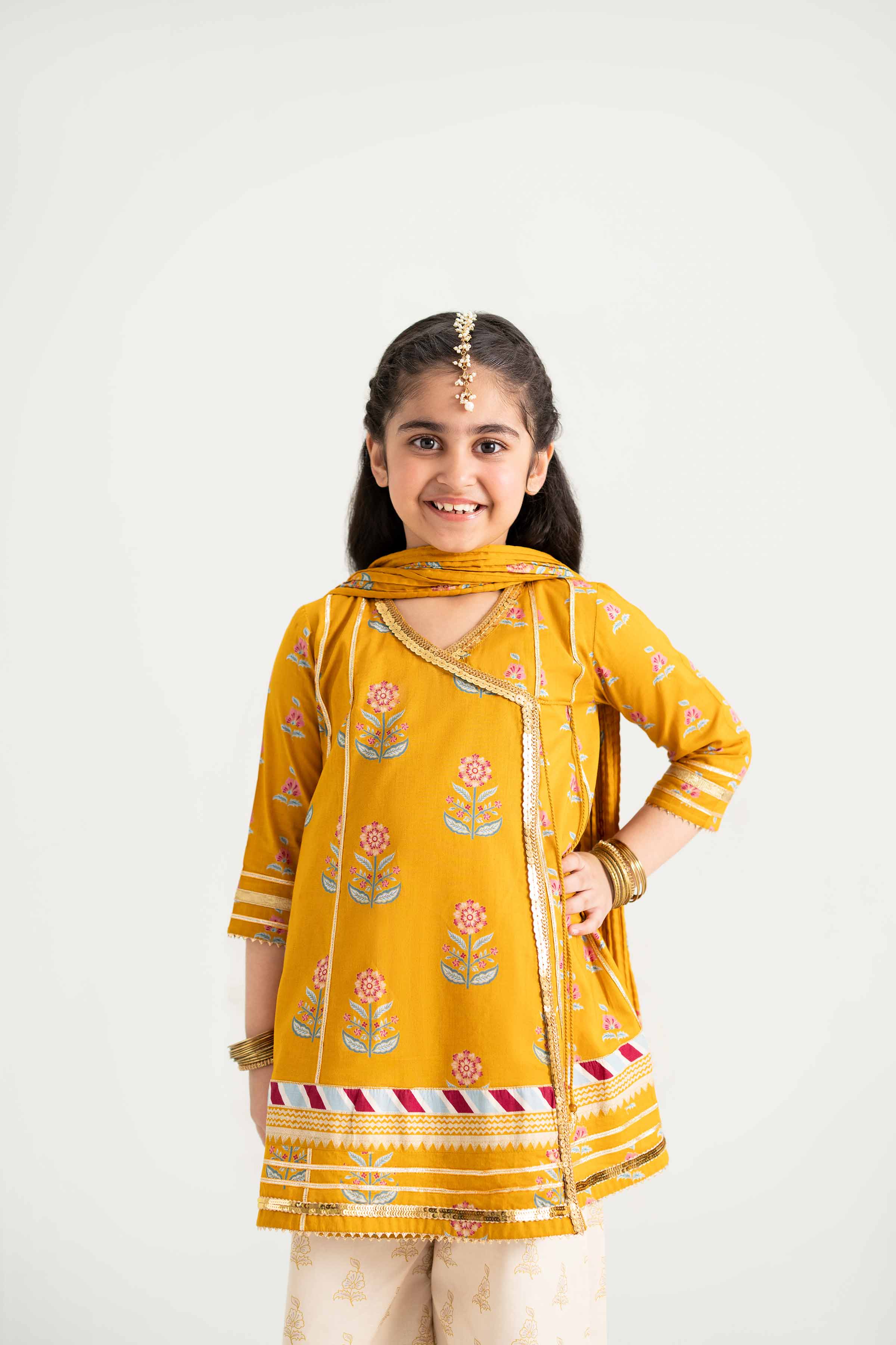 3 Piece - Printed Suit - PMD25-02 D - Image 5