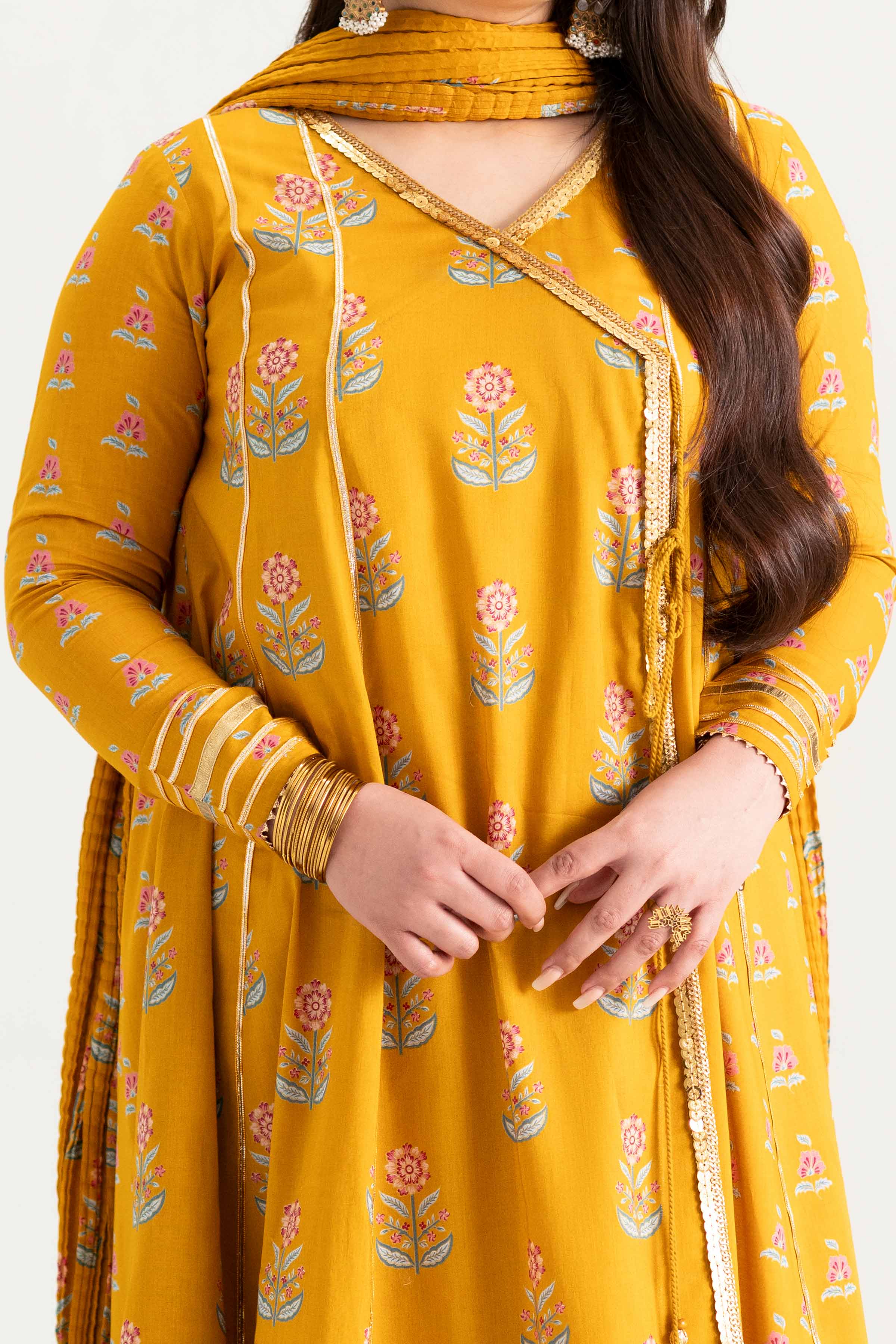 3 Piece - Printed Suit - PMD25-02 M - Image 10