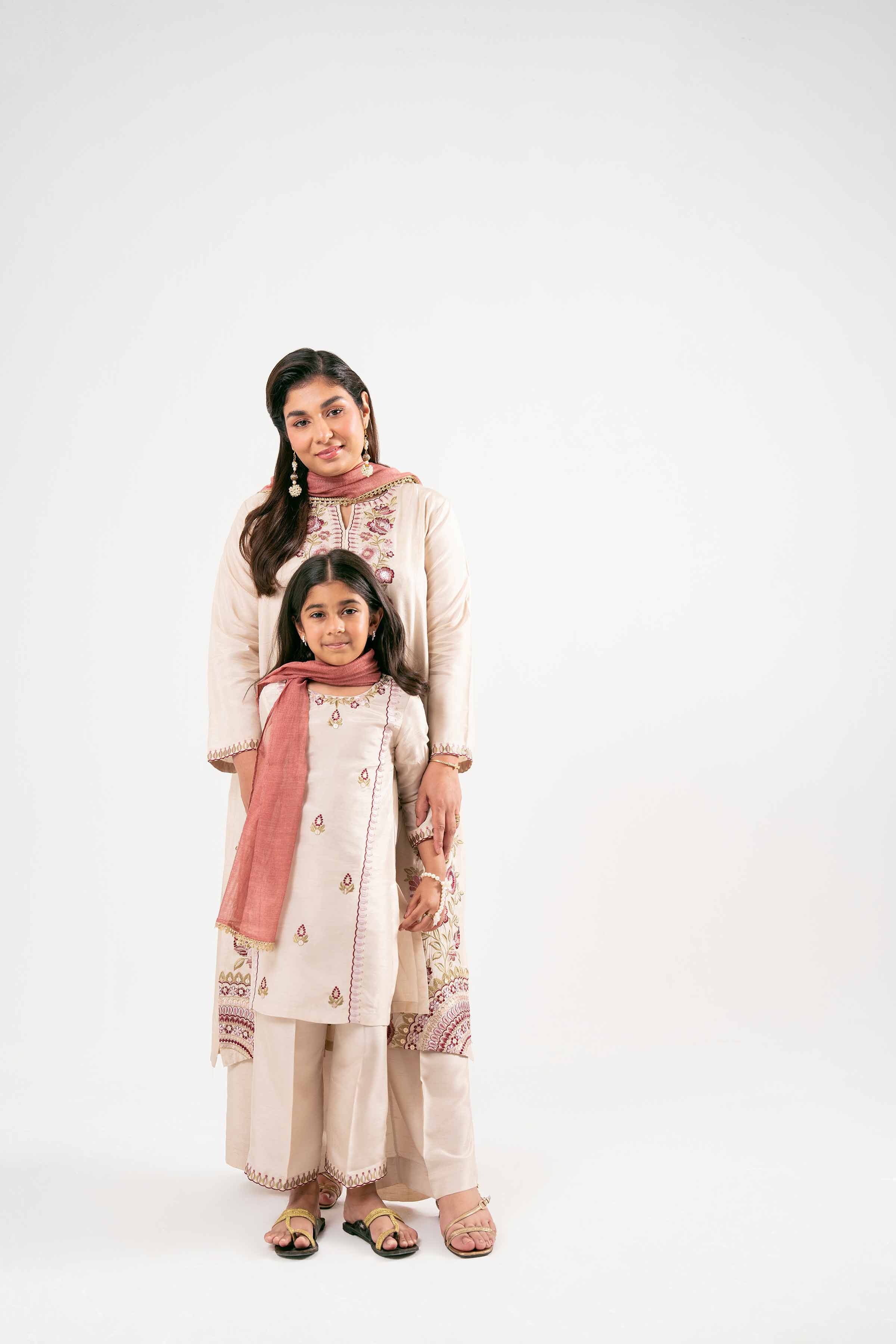3 Piece - Embroidered Suit - PMD25-14 D - Image 16
