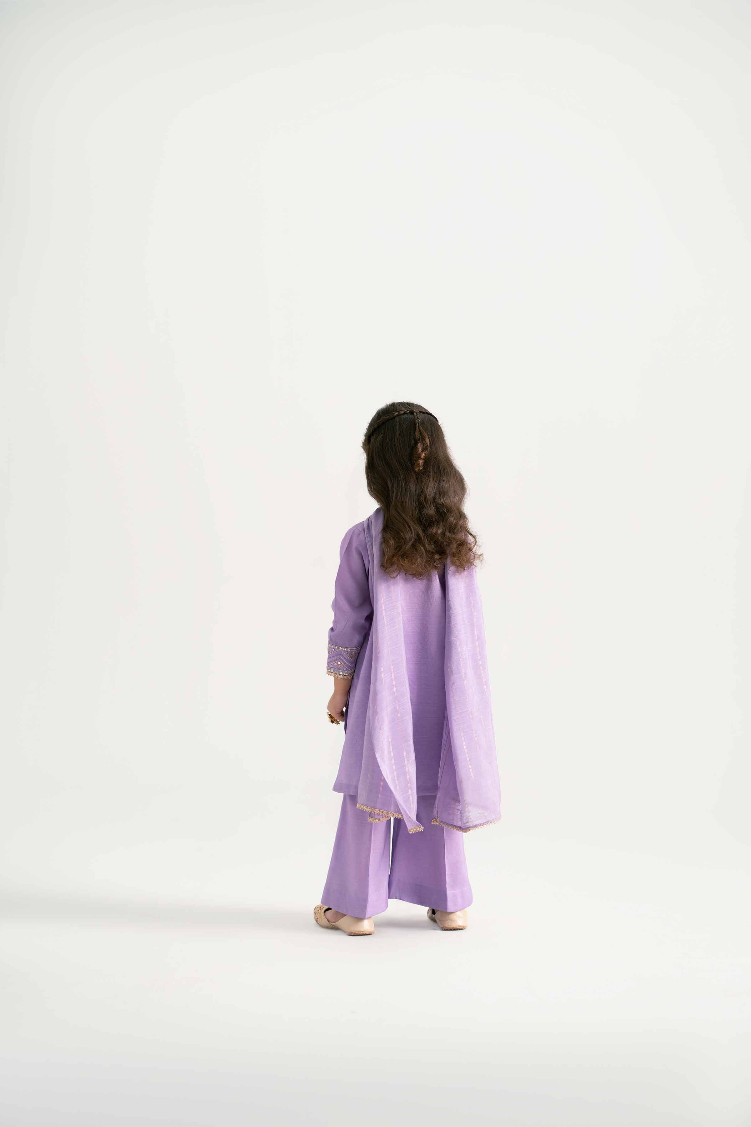 3 Piece - Embroidered Suit - PMD25-18 D - Image 4