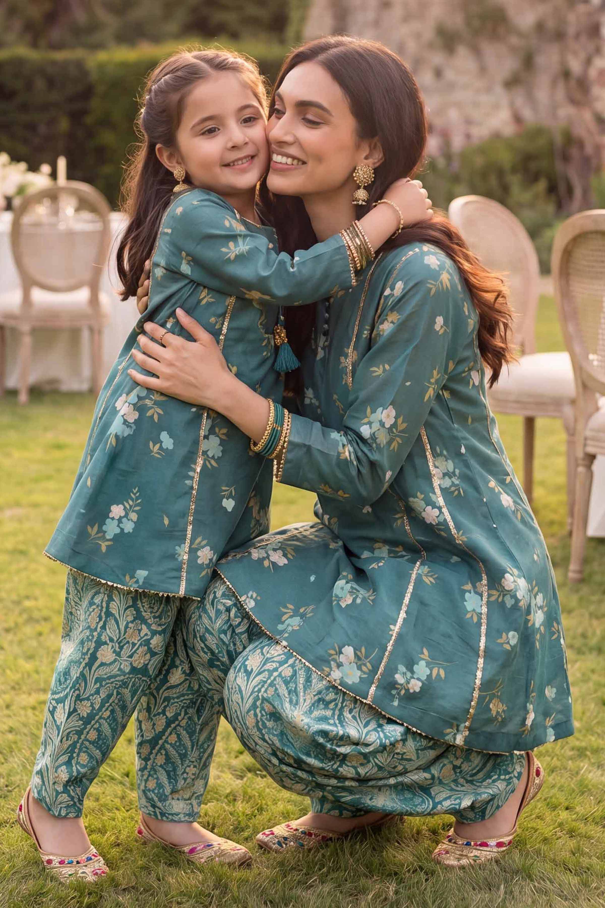 2 Piece - Printed Suit - PMD26-06 M - Image 2