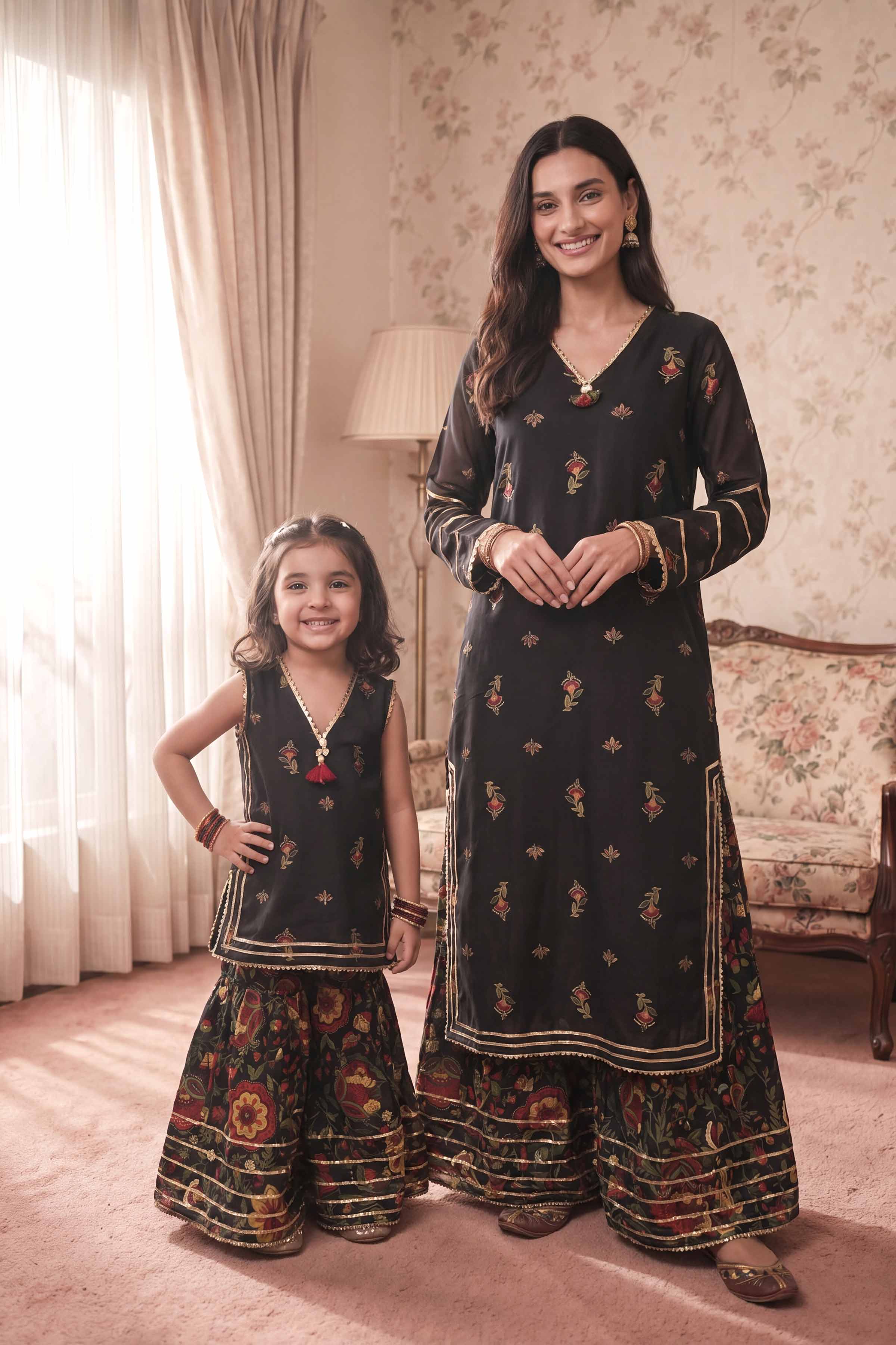 2 Piece - Printed Suit - PMD26-07 M - Image 2