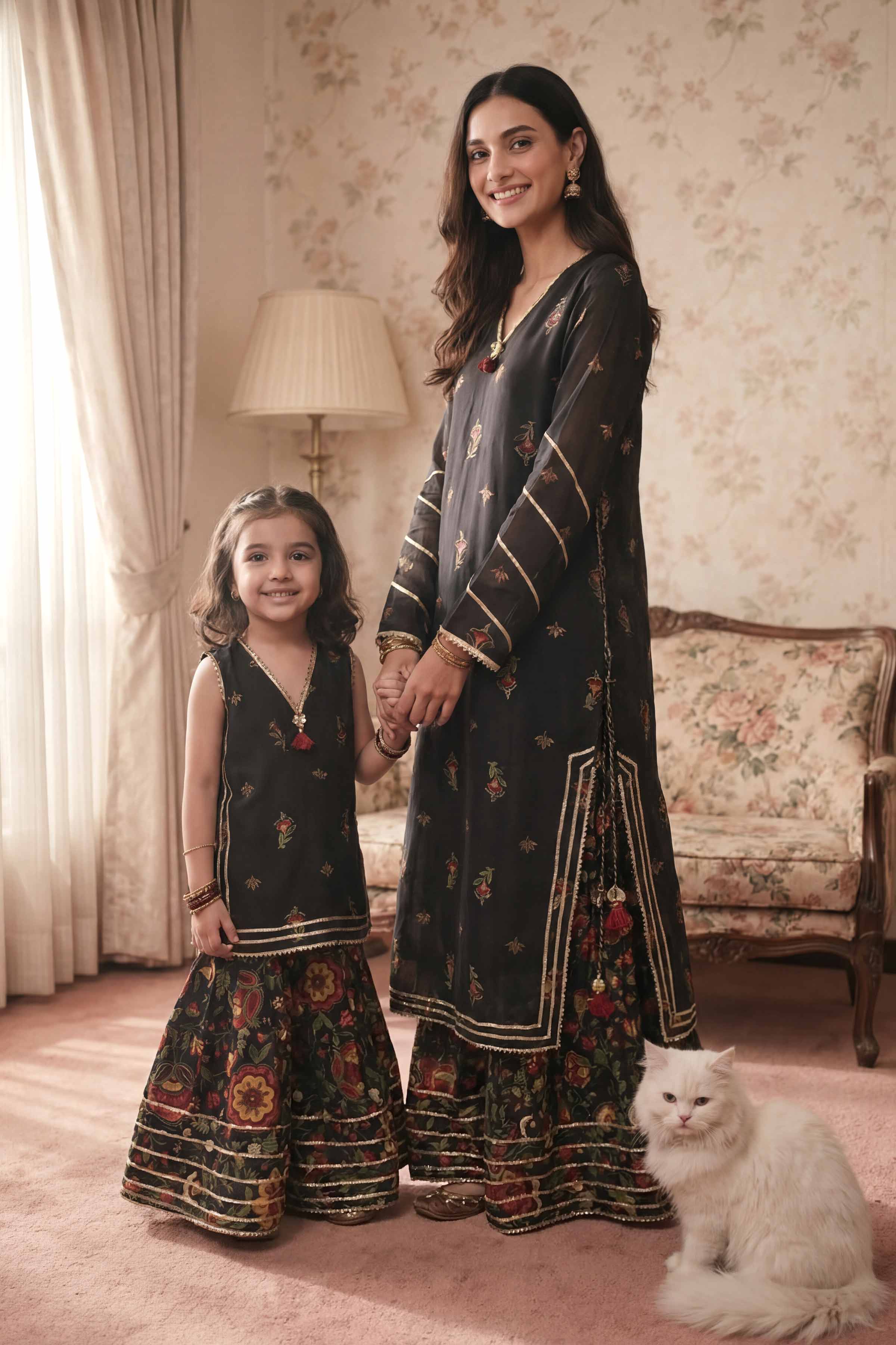 2 Piece - Printed Suit - PMD26-07 M - Image 6