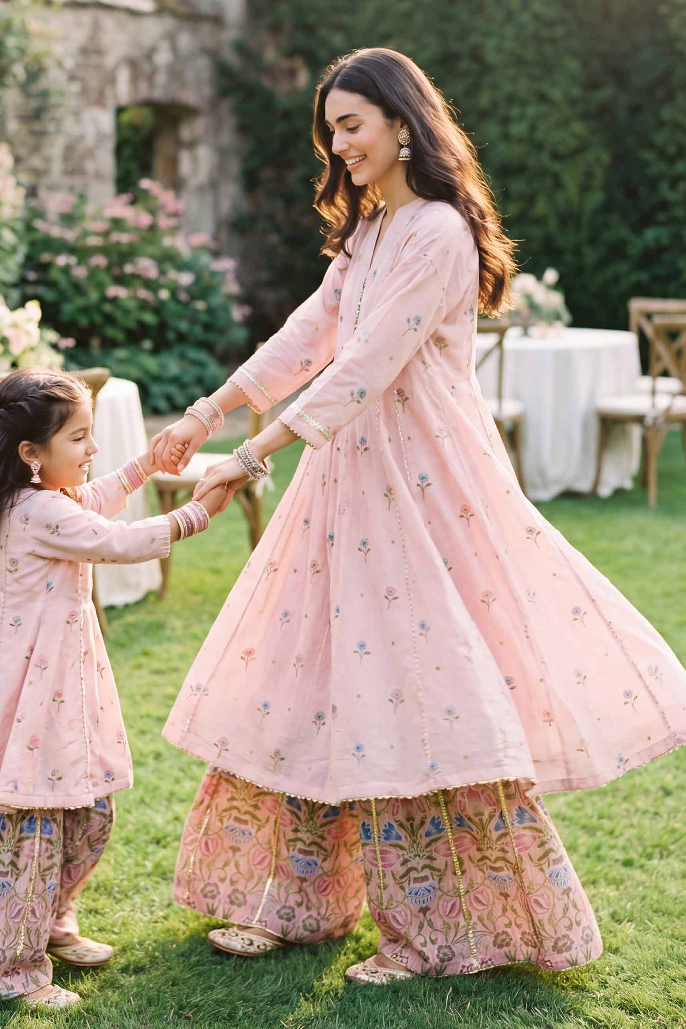 2 Piece - Printed Suit - PMD26-08 D - Image 2
