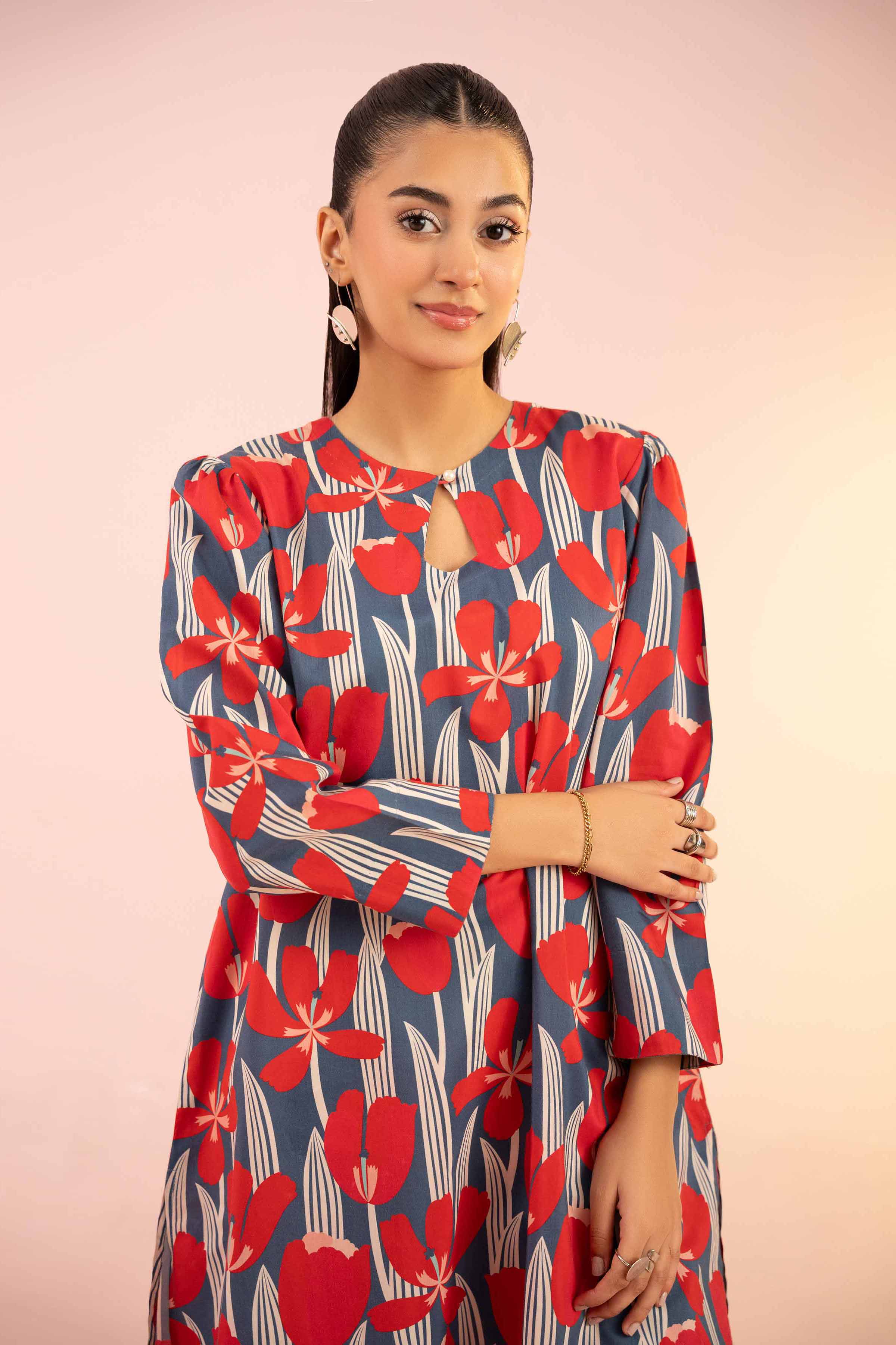 2 Piece - Printed Suit - PS25-11 - Image 2