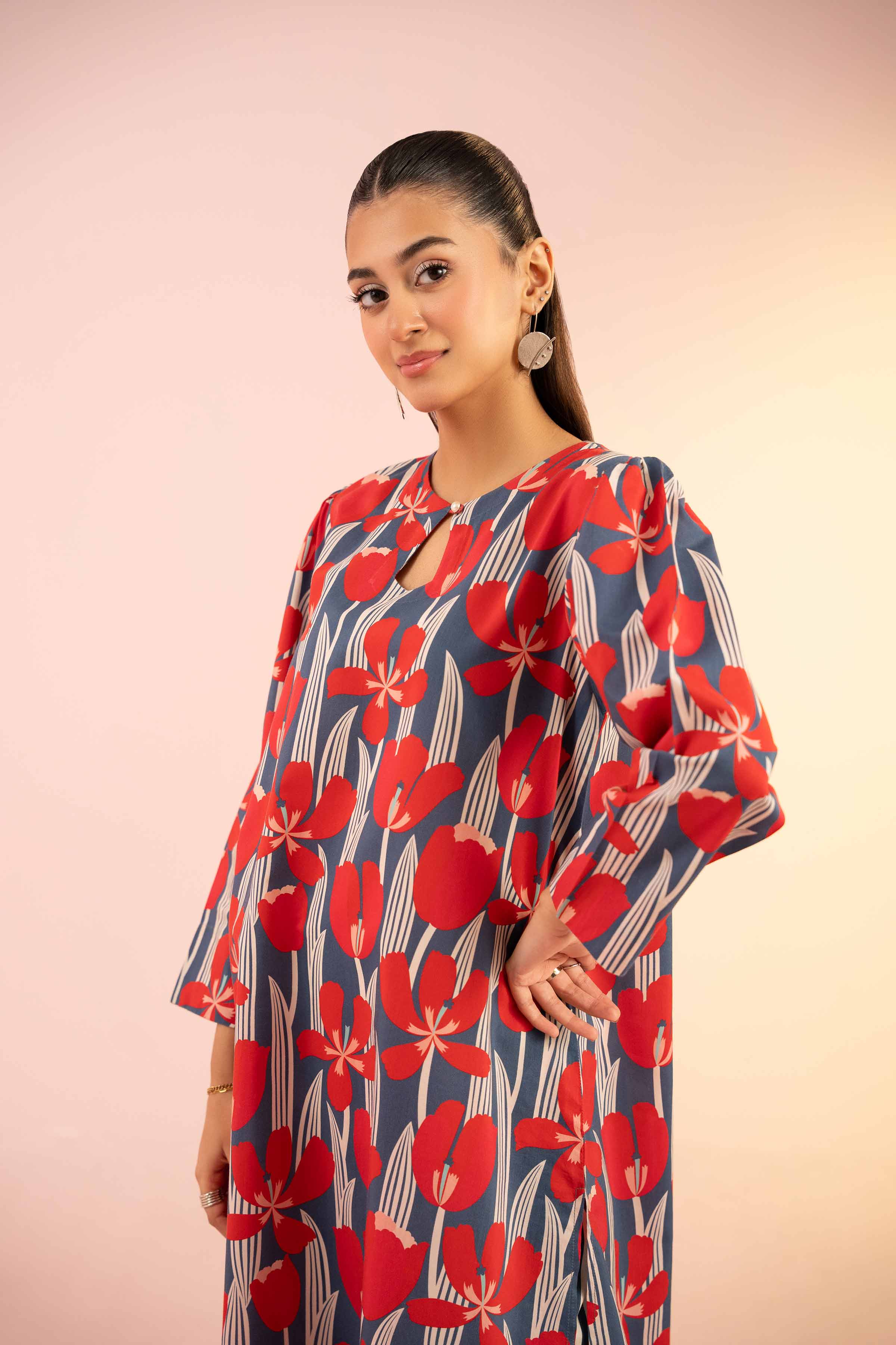 2 Piece - Printed Suit - PS25-11 - Image 4
