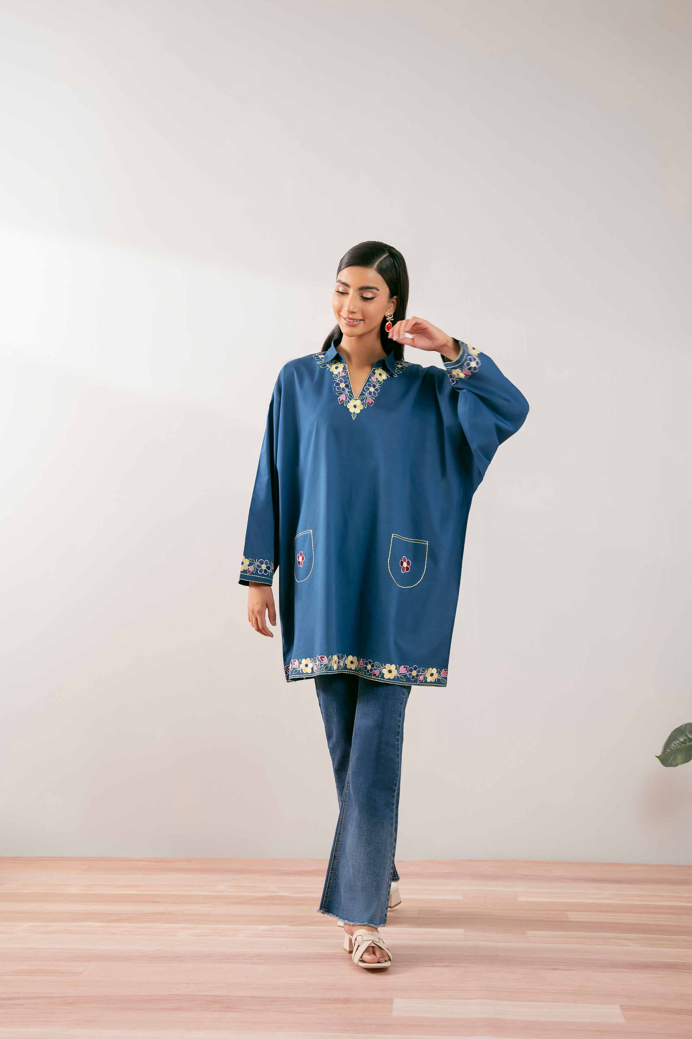 Embroidered Tunic - PS25-111 - Image 6
