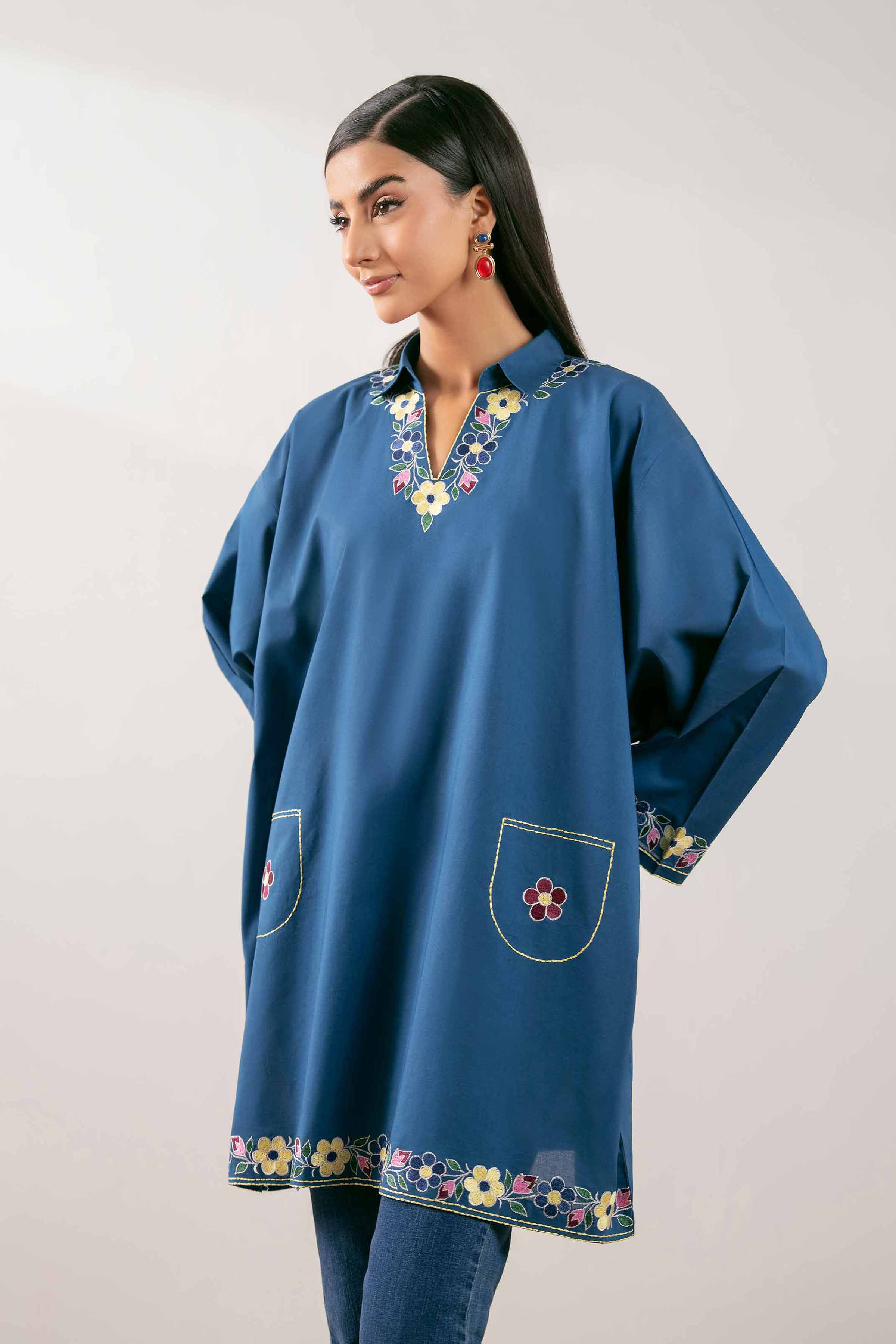 Embroidered Tunic - PS25-111 - Image 8