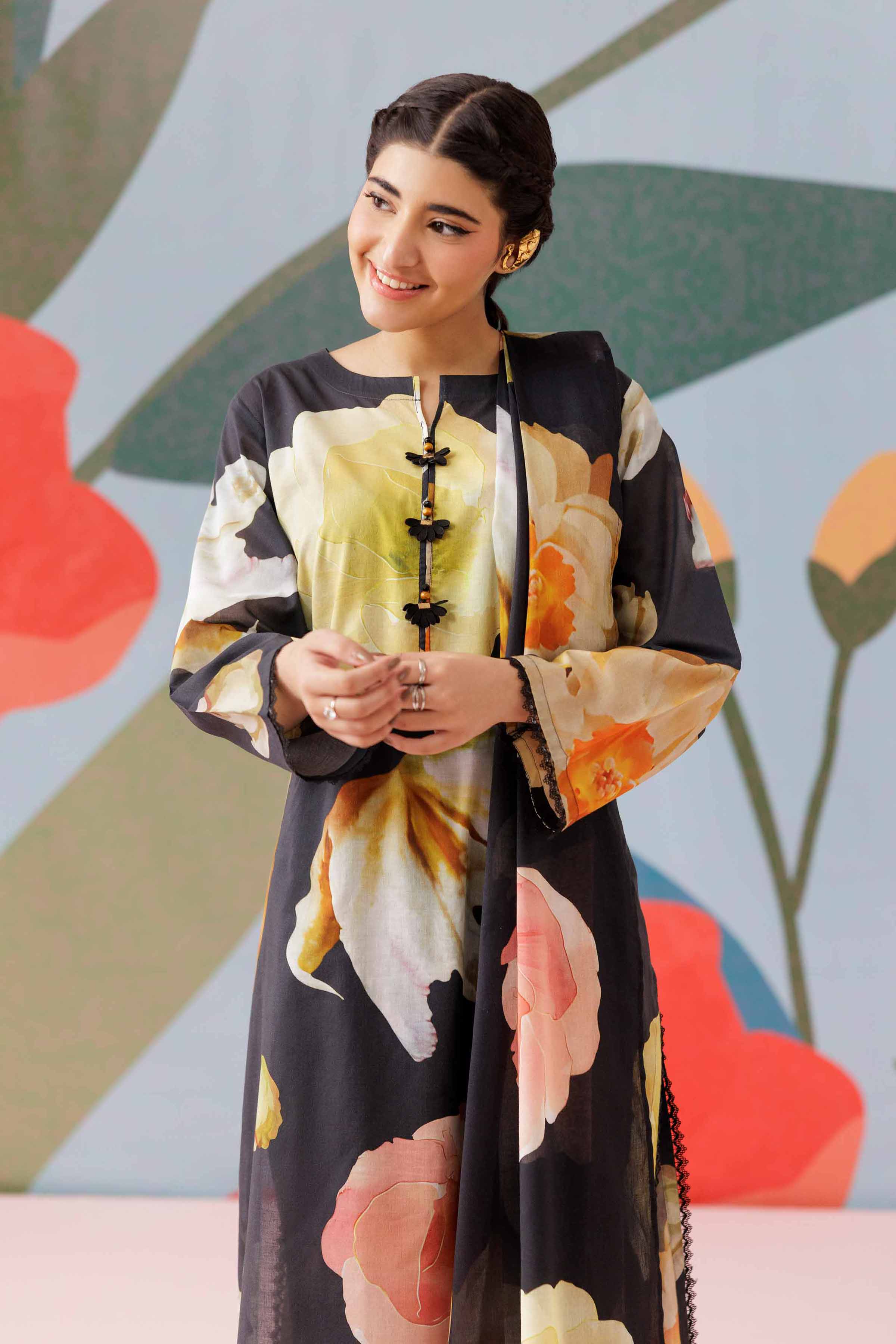 2 Piece - Printed Suit - PS25-112 - Image 2