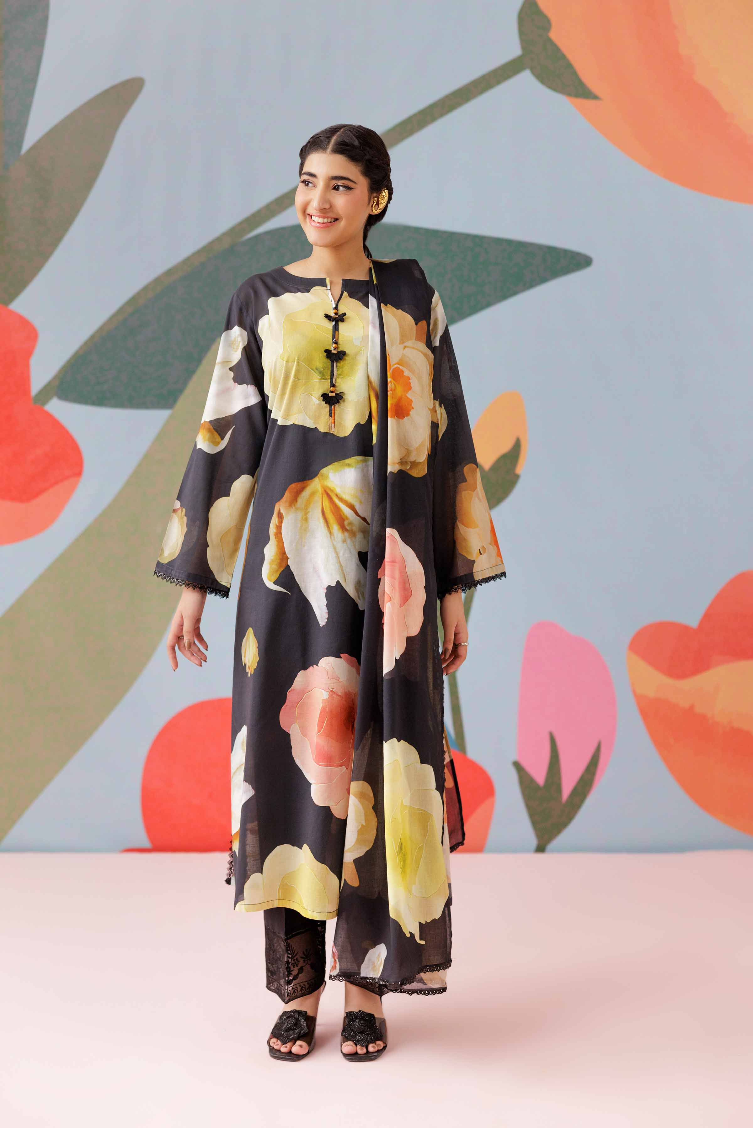 2 Piece - Printed Suit - PS25-112 - Image 4