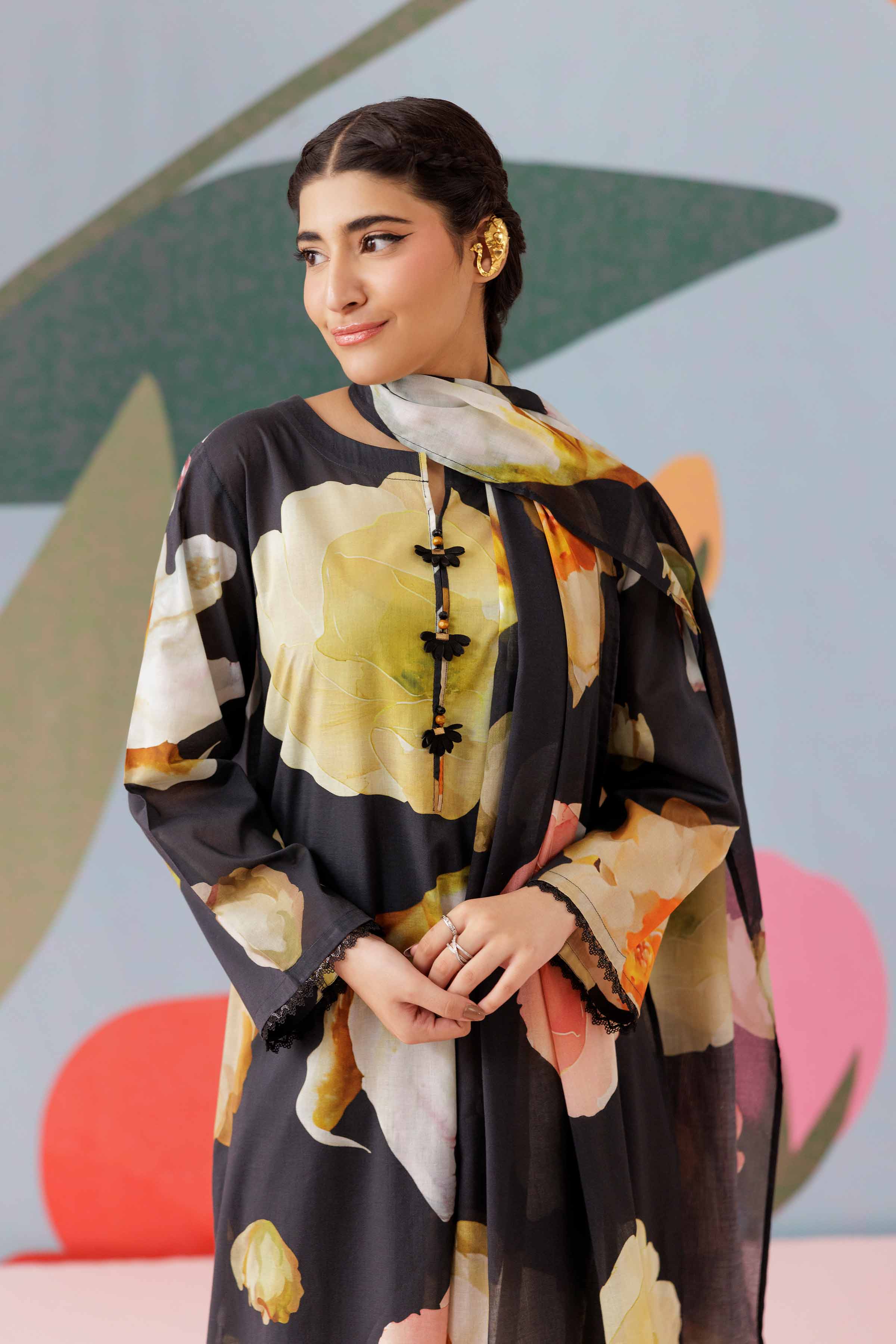 2 Piece - Printed Suit - PS25-112 - Image 5