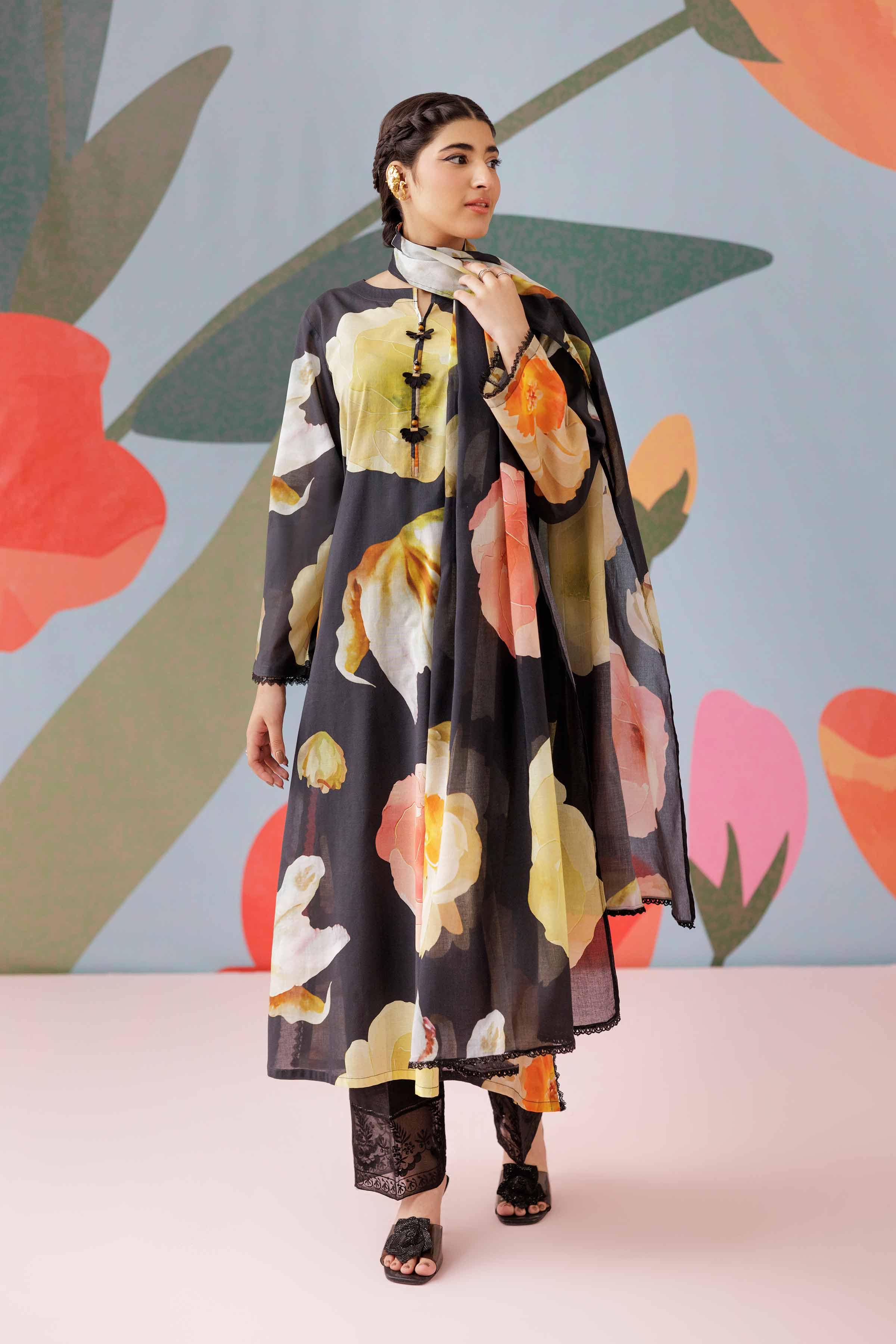 2 Piece - Printed Suit - PS25-112 - Image 6
