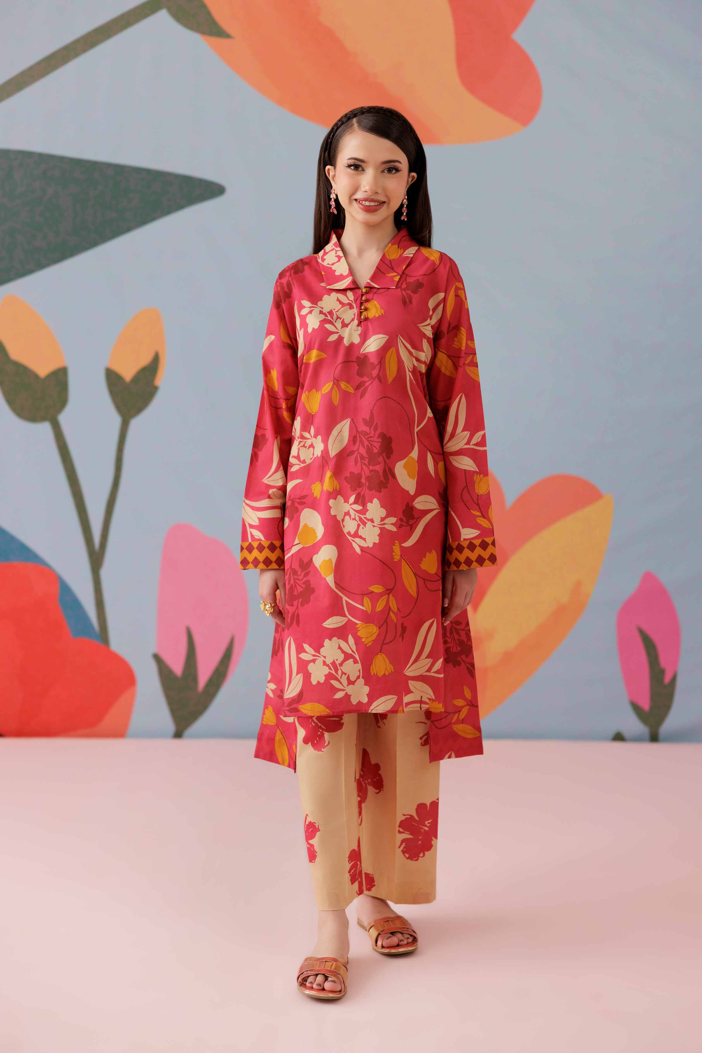 2 Piece - Printed Suit - PS25-116 - Image 11