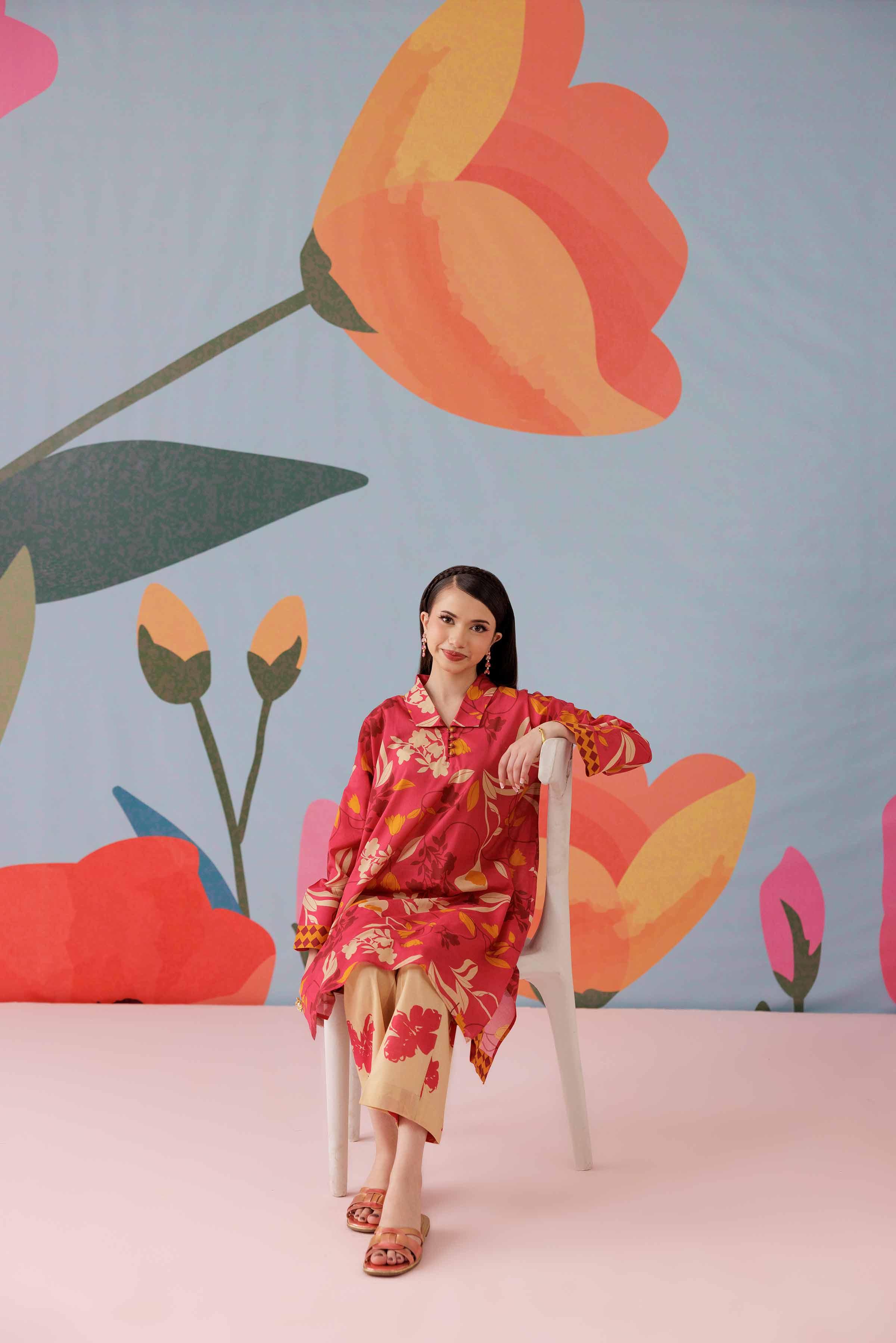 2 Piece - Printed Suit - PS25-116 - Image 14