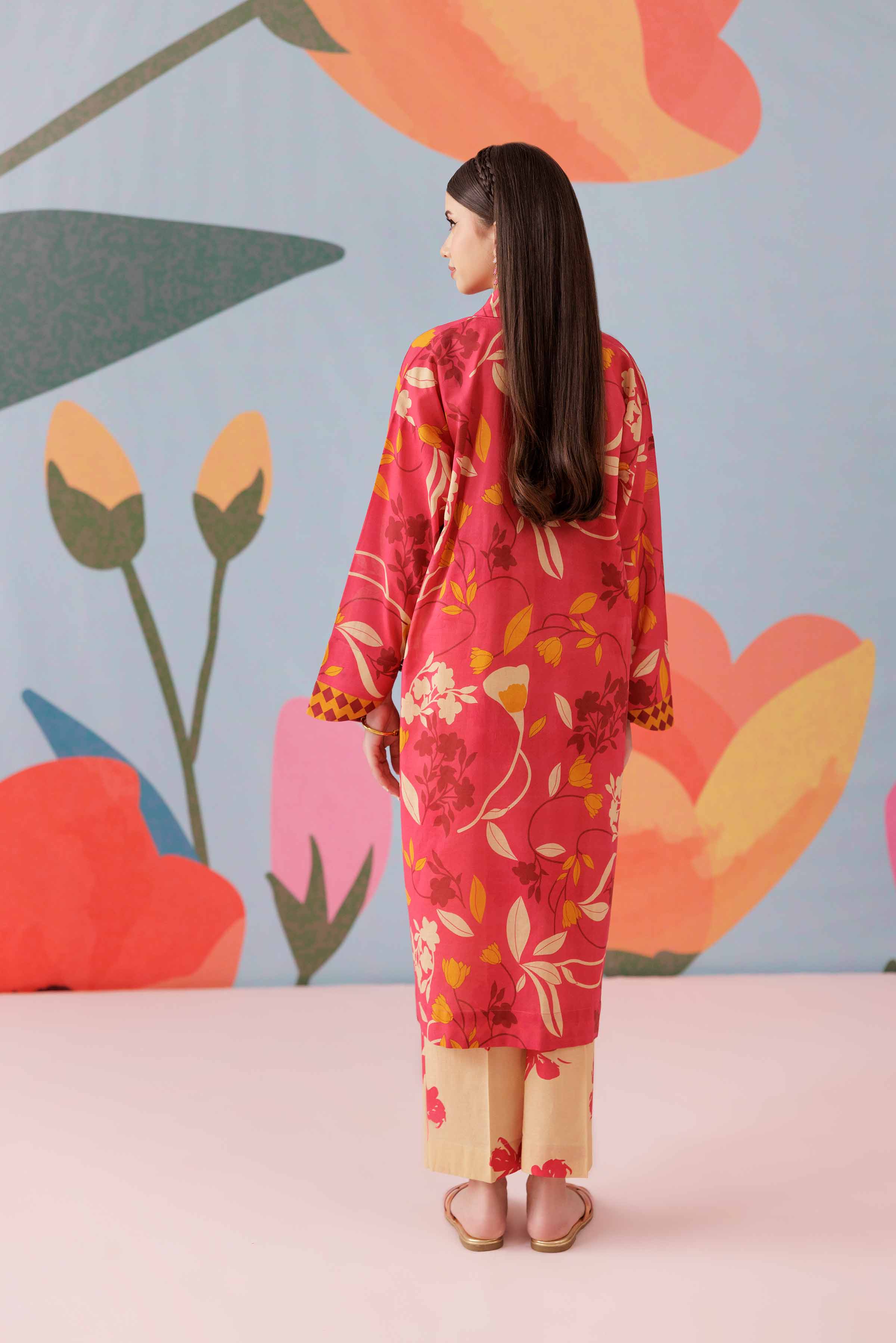 2 Piece - Printed Suit - PS25-116 - Image 4
