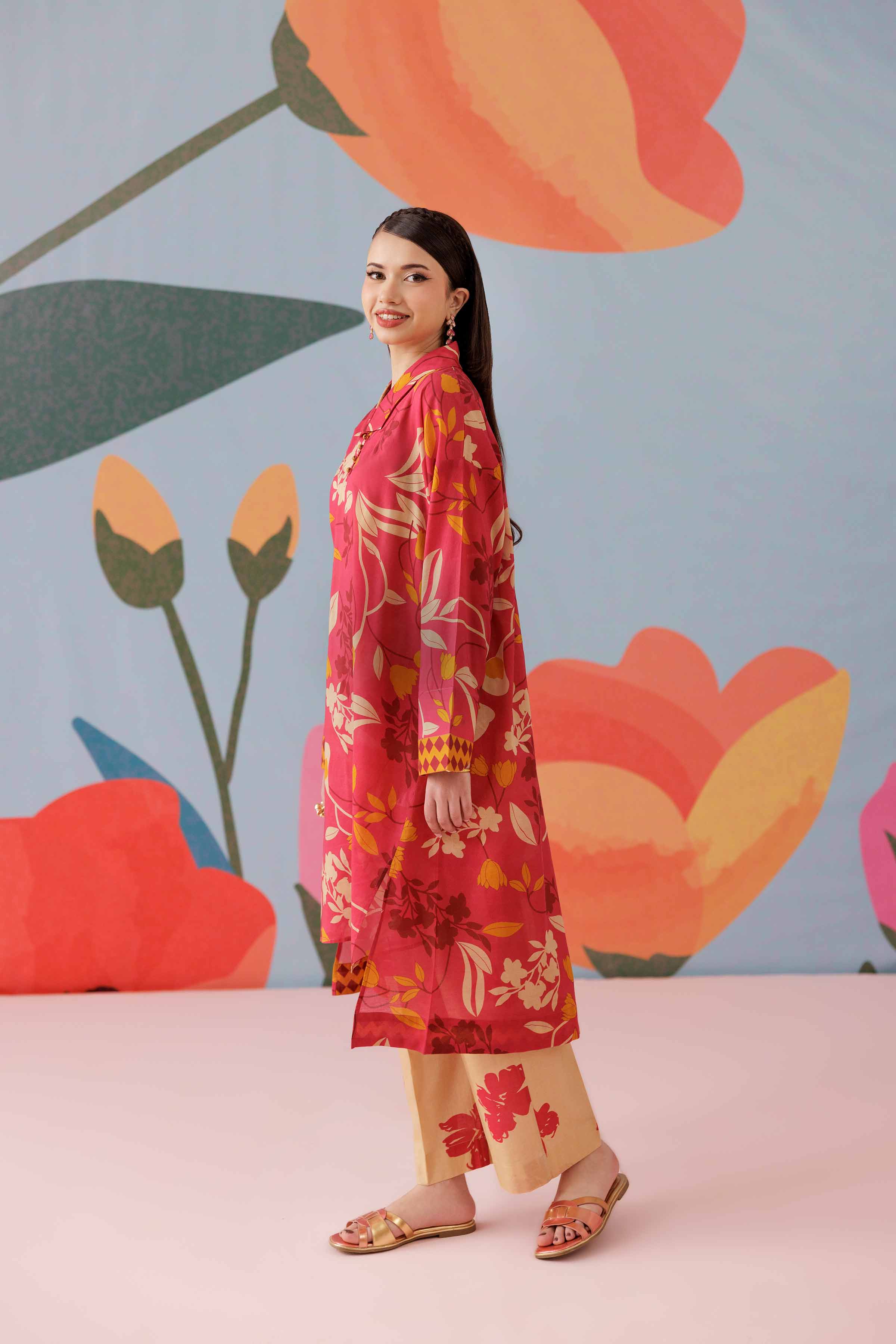 2 Piece - Printed Suit - PS25-116 - Image 6