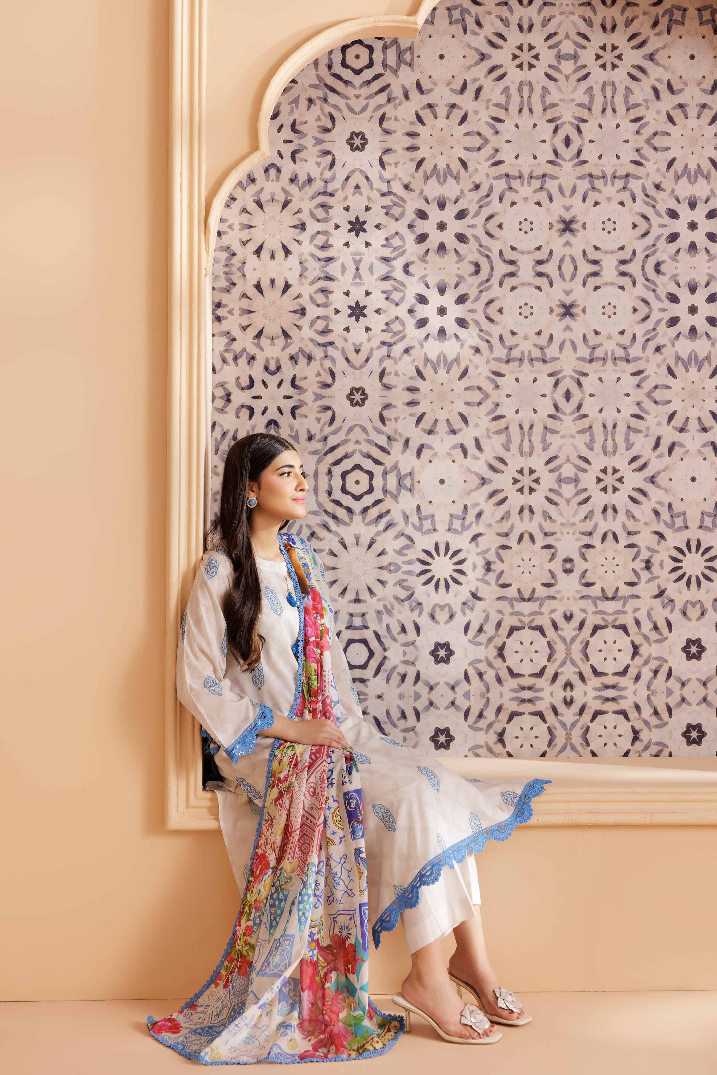 3 Piece - Printed Suit - PS25-117 - Image 11